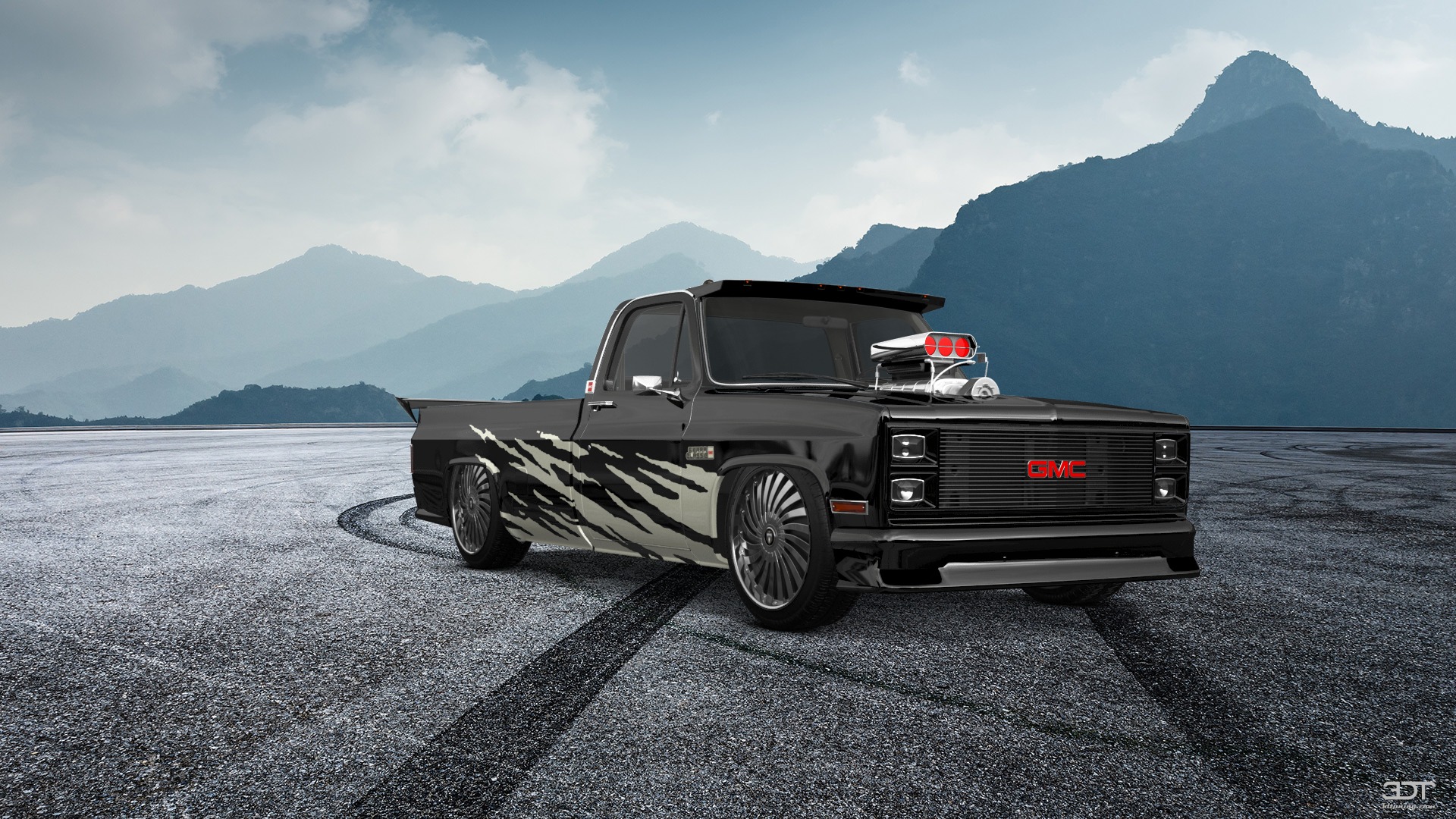 GMC Sierra 1500 2 Door pickup truck 1985 tuning