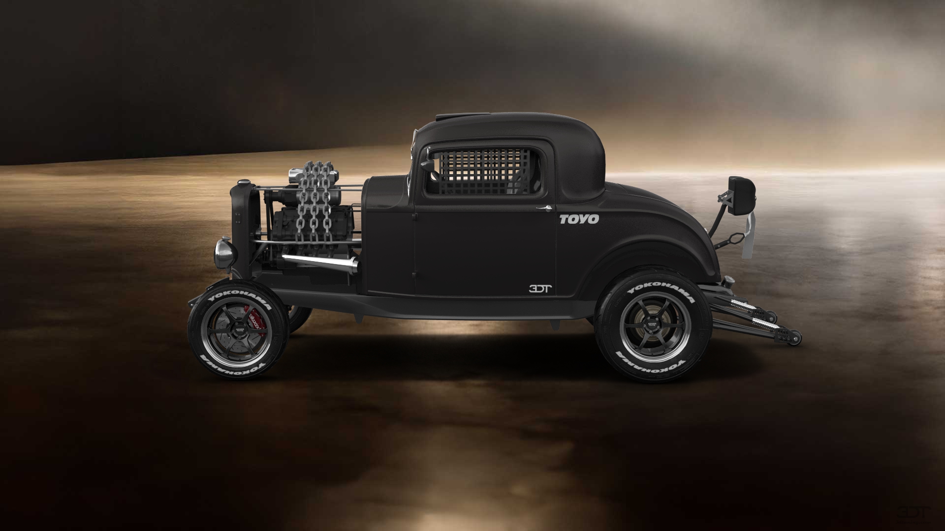 Ford Model B Deluxe 2 Door Coupe 1932 tuning