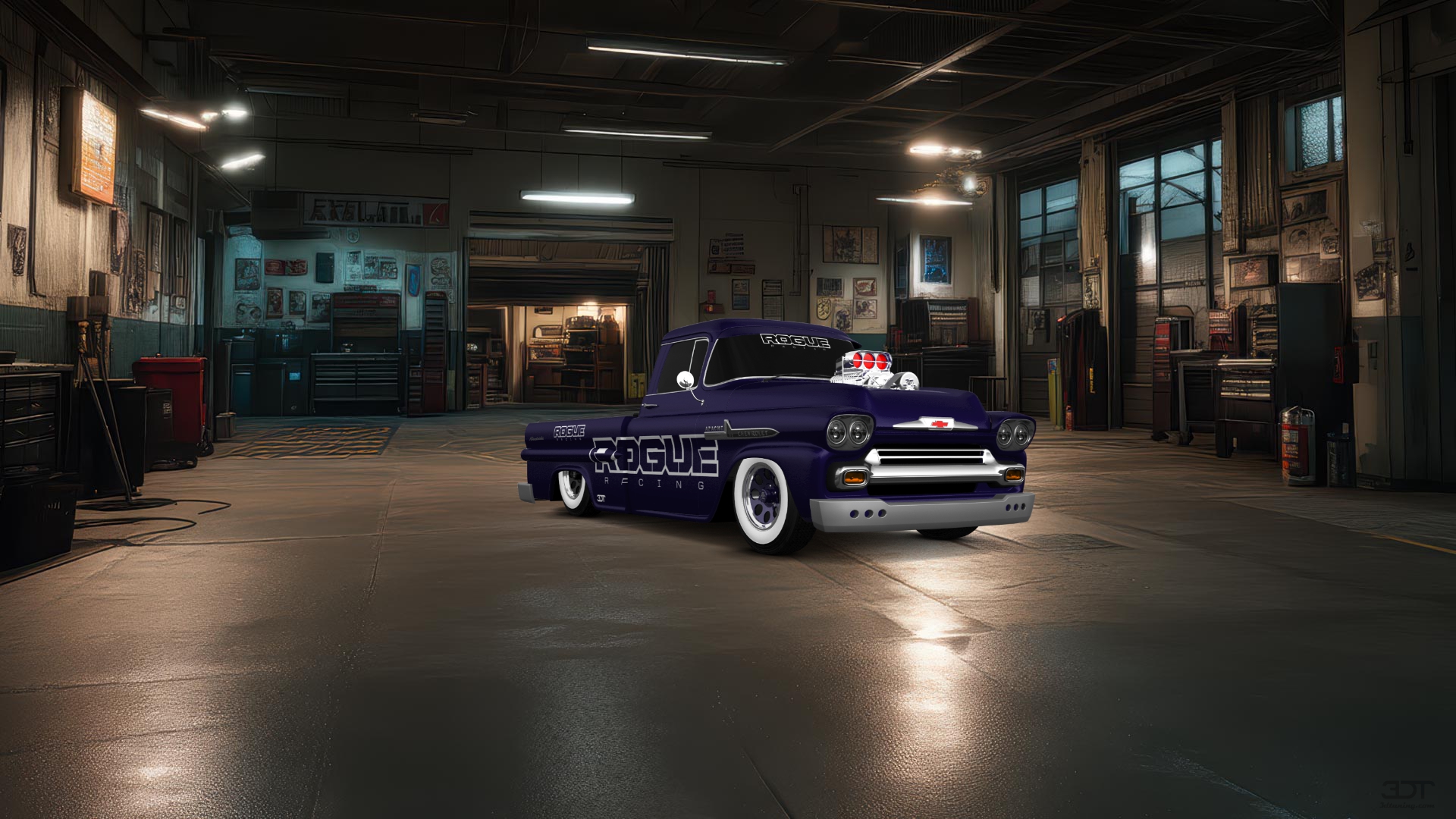 Chevrolet Apache 2 Door pickup truck 1958 tuning