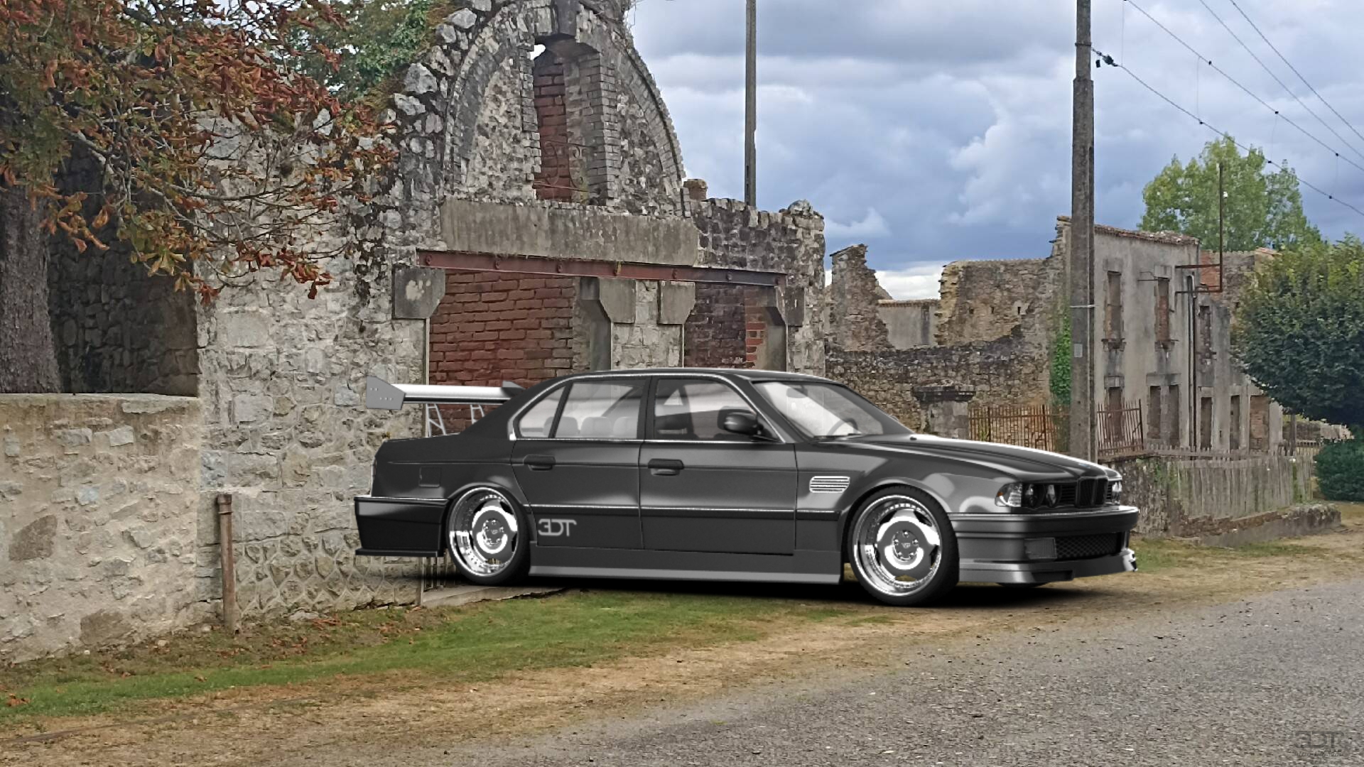 BMW 7 Series Sedan 1986 tuning