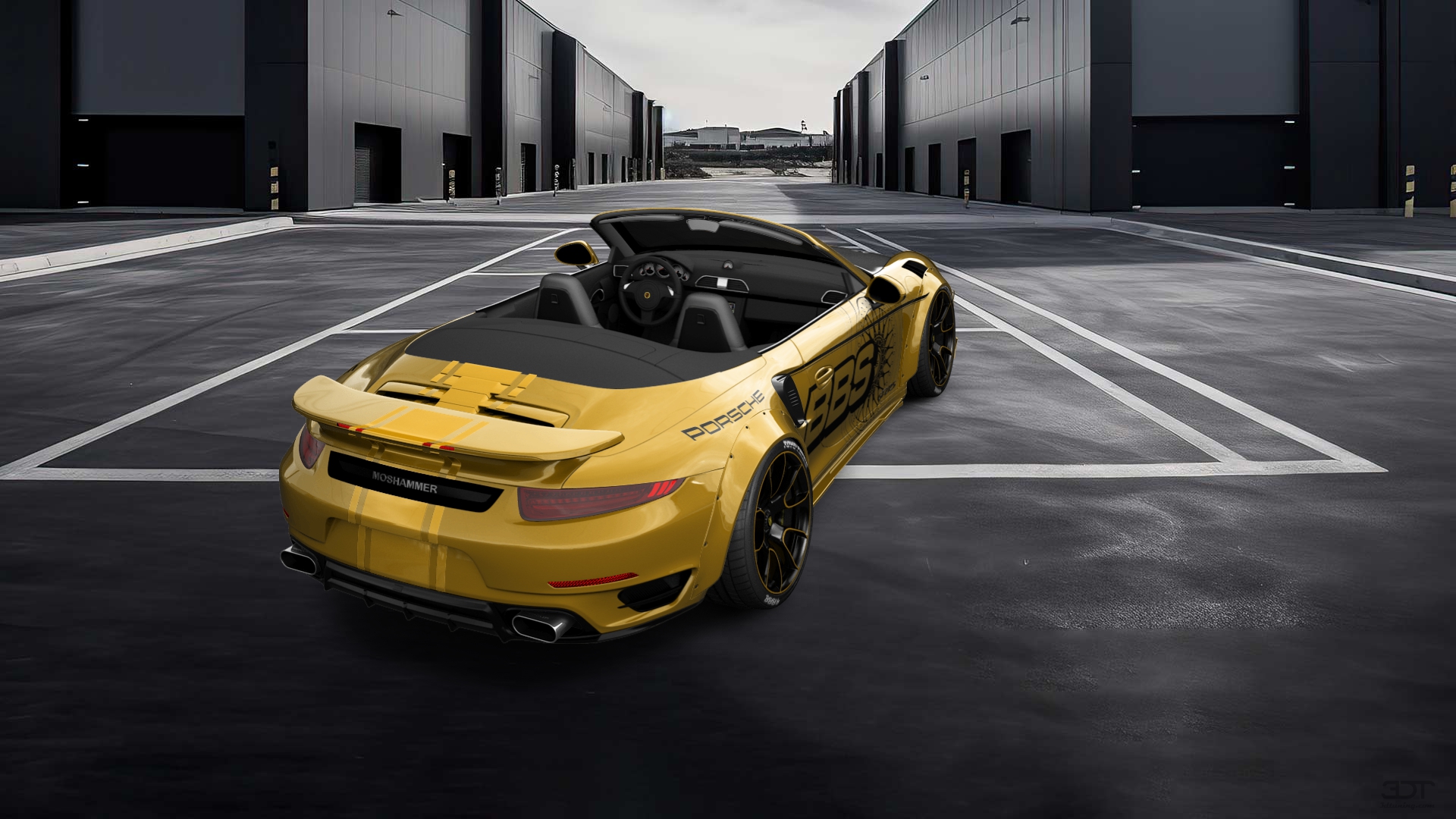 Porsche 911 Turbo S Challenge 2 Door Convertible 4014 이미지