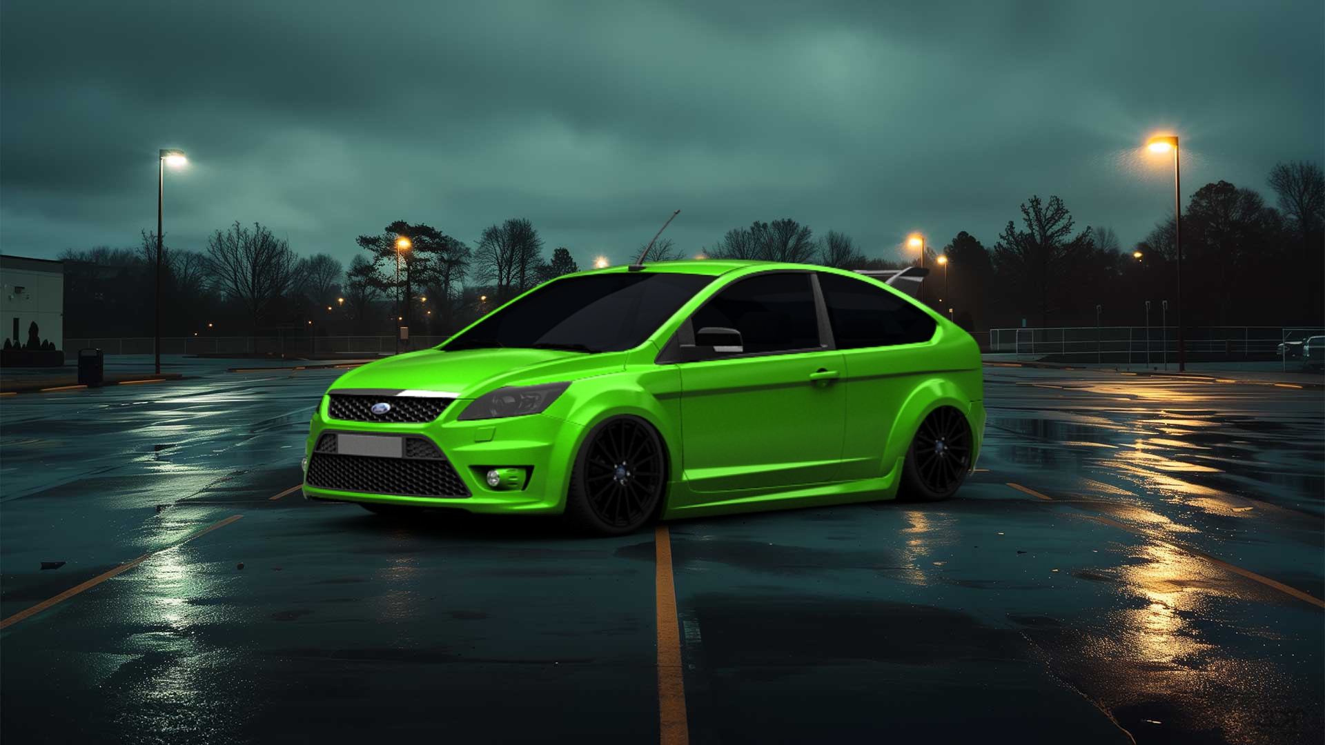 Ford Focus 3 Door Hatchback 2009