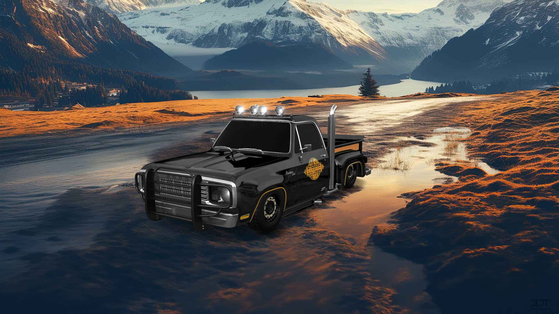 Dodge Lil Red Express 2 Door pickup truck 1978 tuning