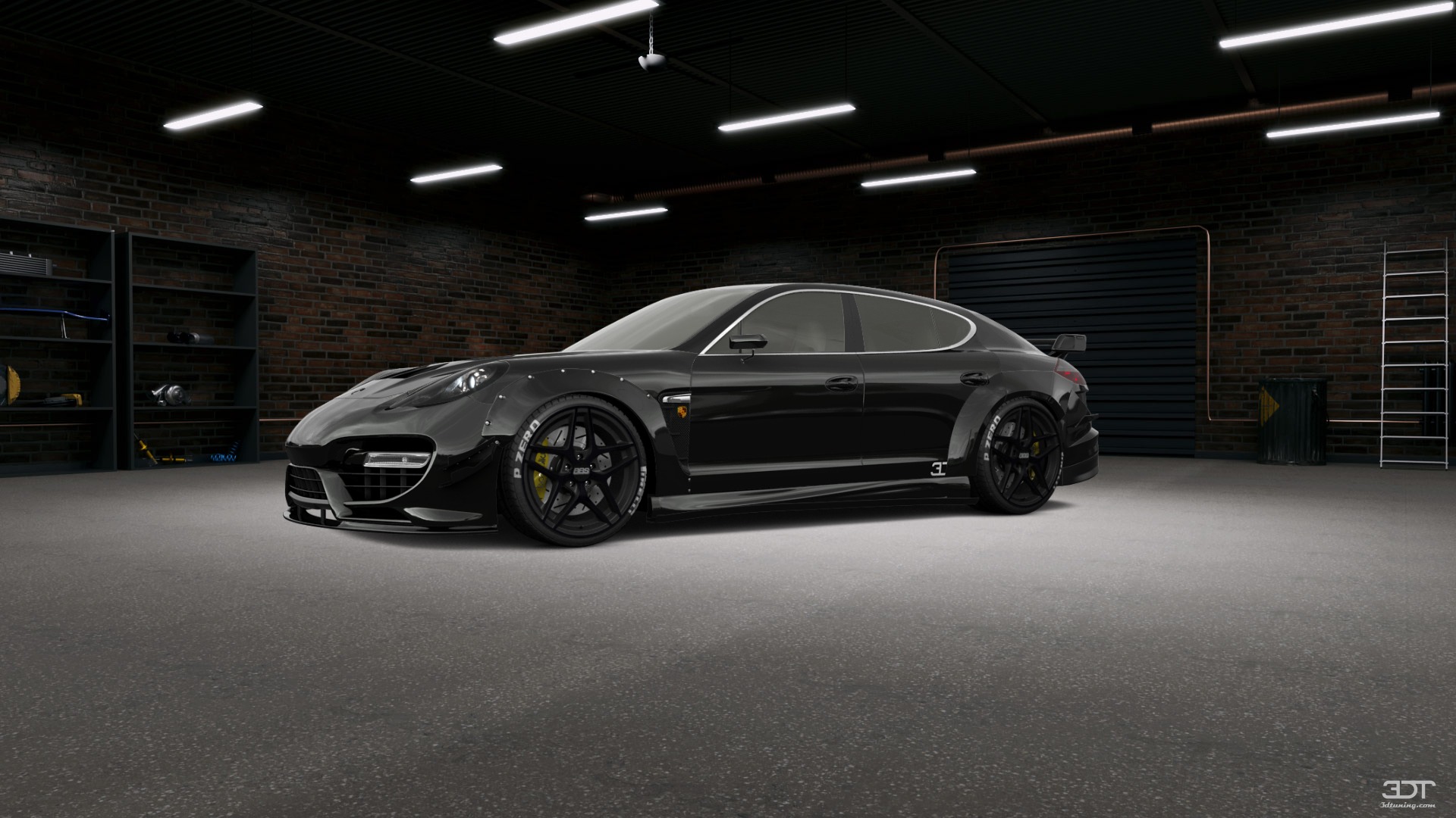 Porsche Panamera 4 door fastback saloon 2011 tuning