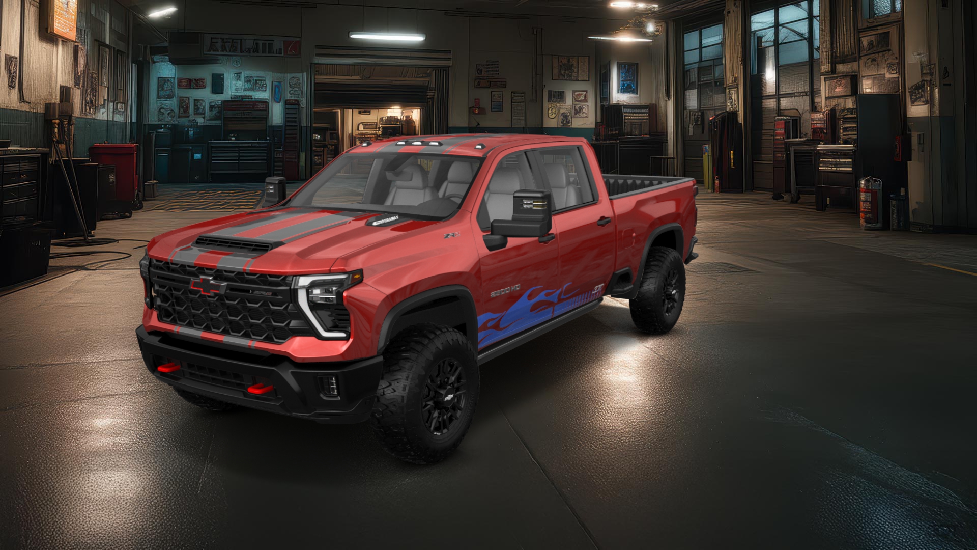 Chevrolet Silverado 2500 HD 4 Door pickup truck 2024 tuning