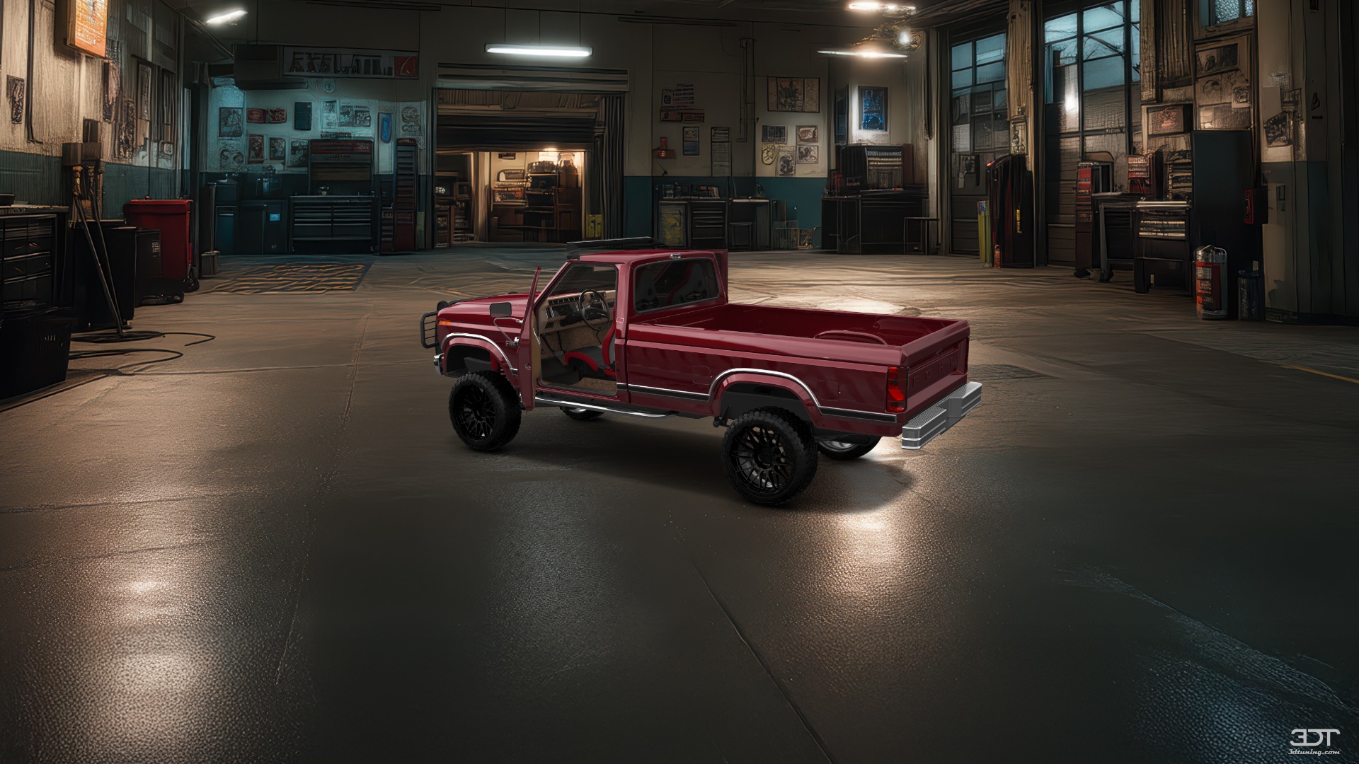Ford F-150 2 Door pickup truck 1986 tuning