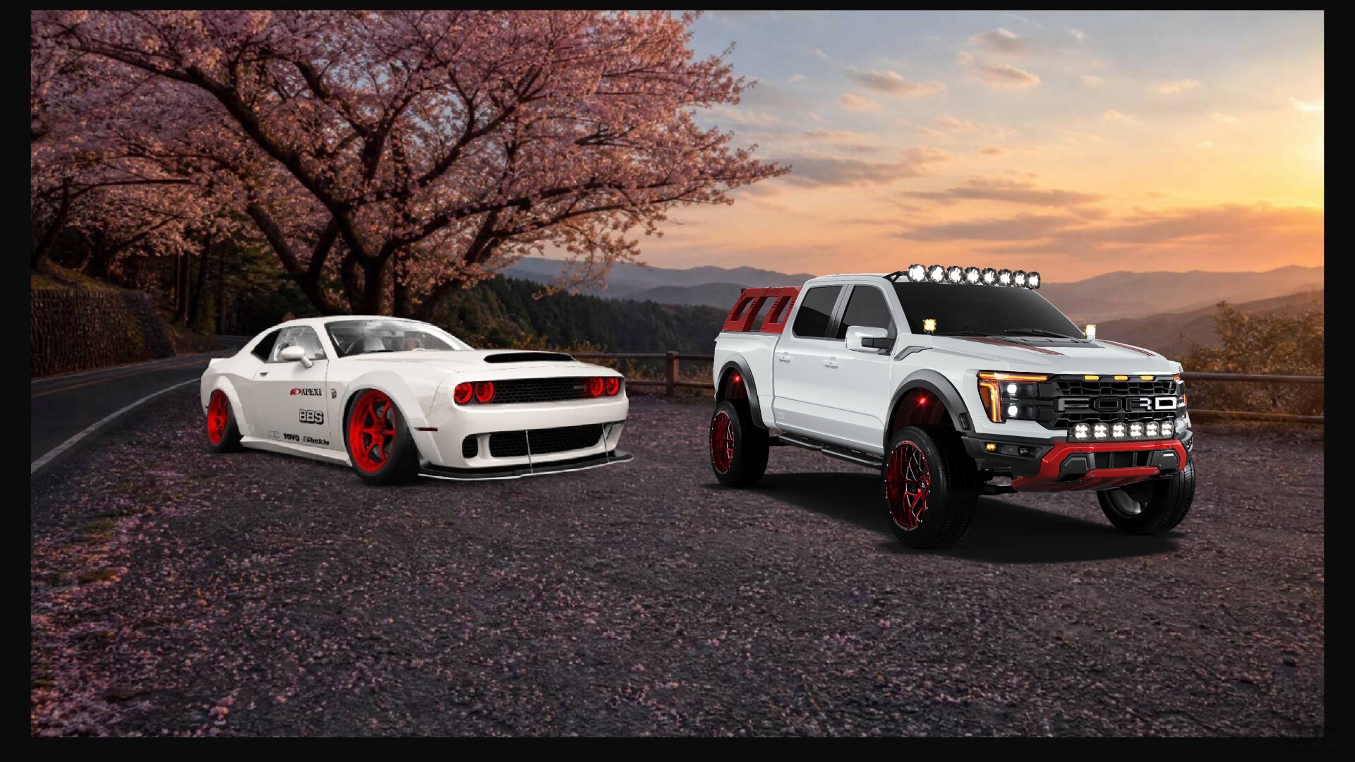 Ford F-150 Raptor 4 Door pickup truck 2024 Images