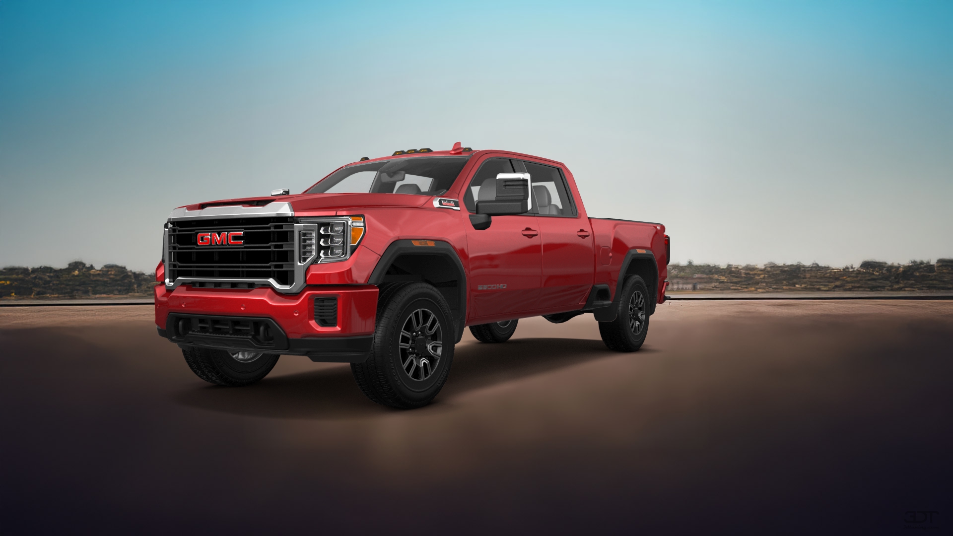 GMC Sierra 2500 HD 4 Door pickup truck 2020 tuning