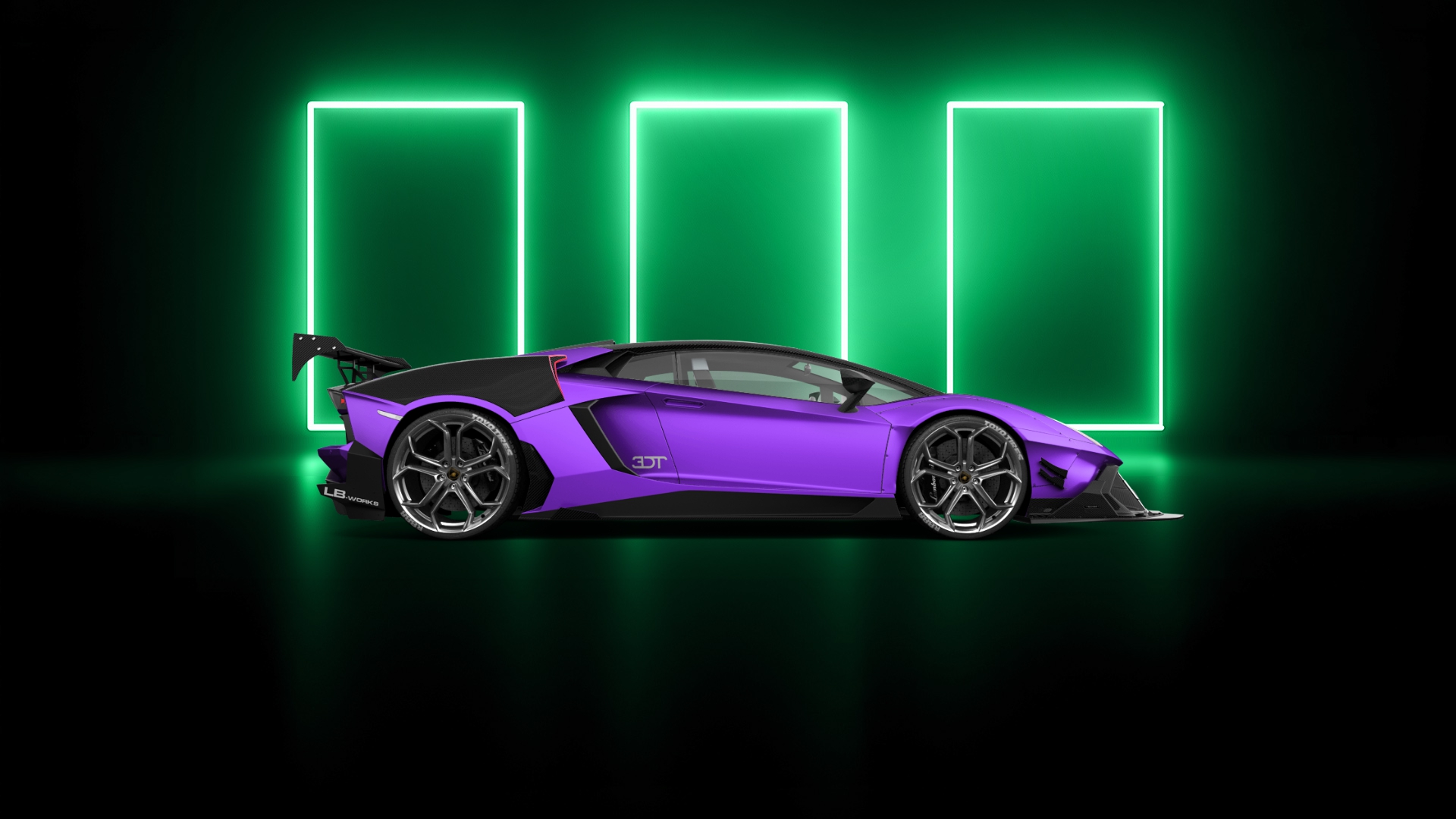 Lamborghini Aventador 2 Door Coupe 2012 tuning