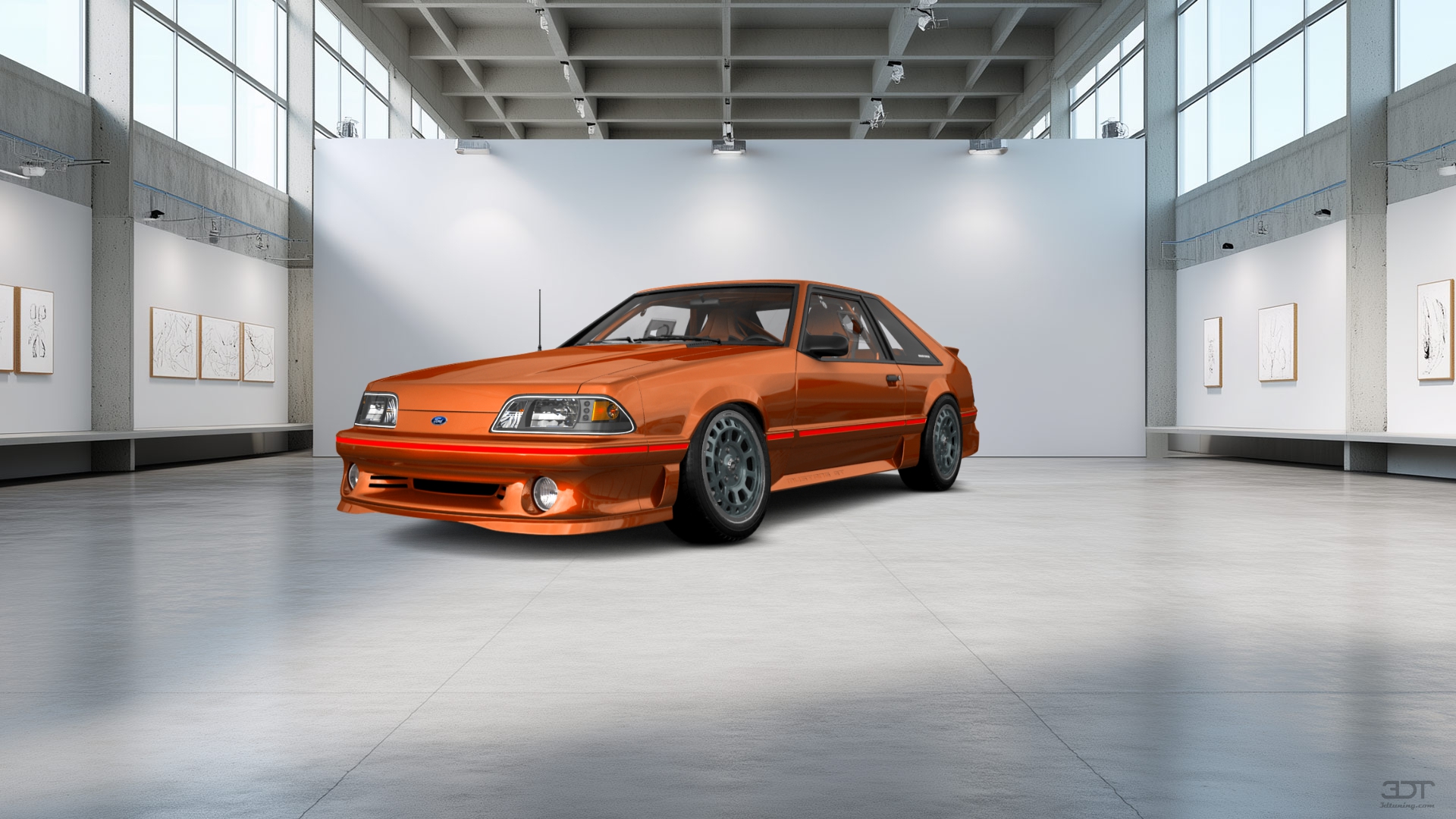Ford Mustang 3 Door Hatchback 1988 tuning