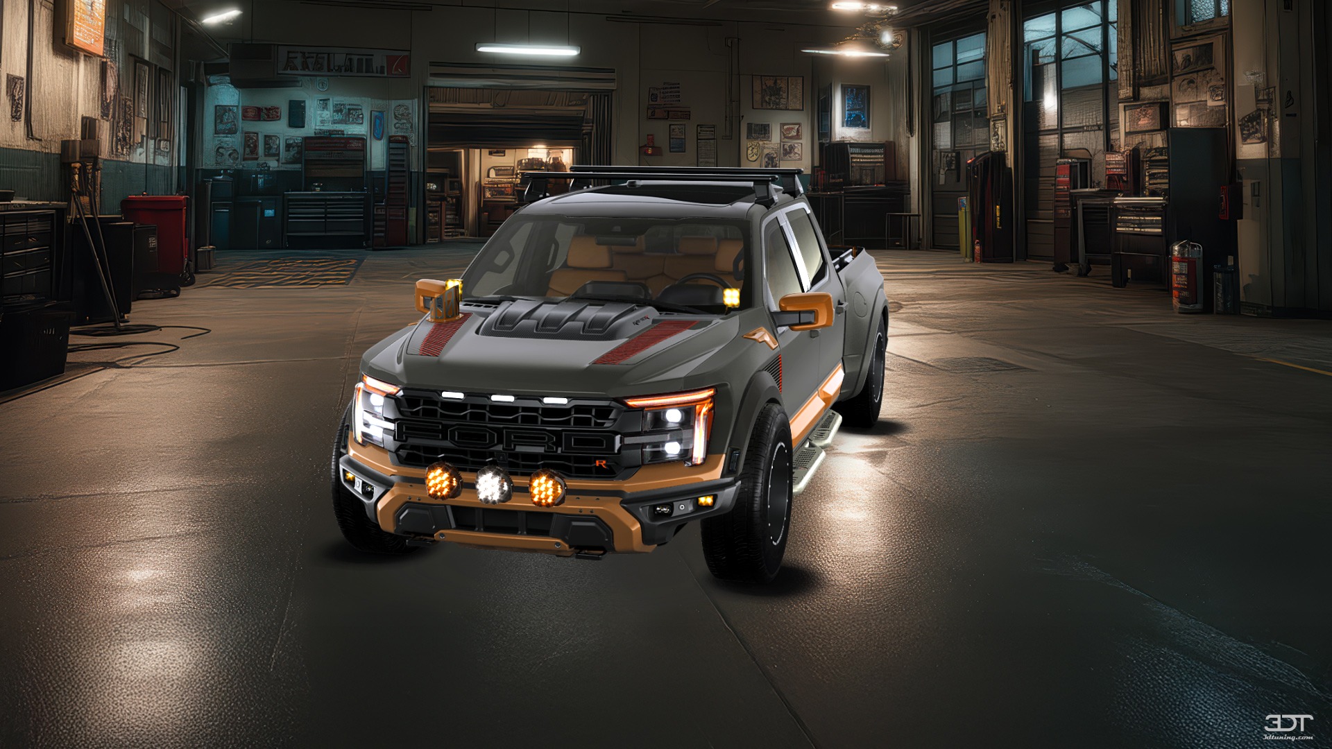 Ford F-150 Raptor 4 Door pickup truck 2024 tuning