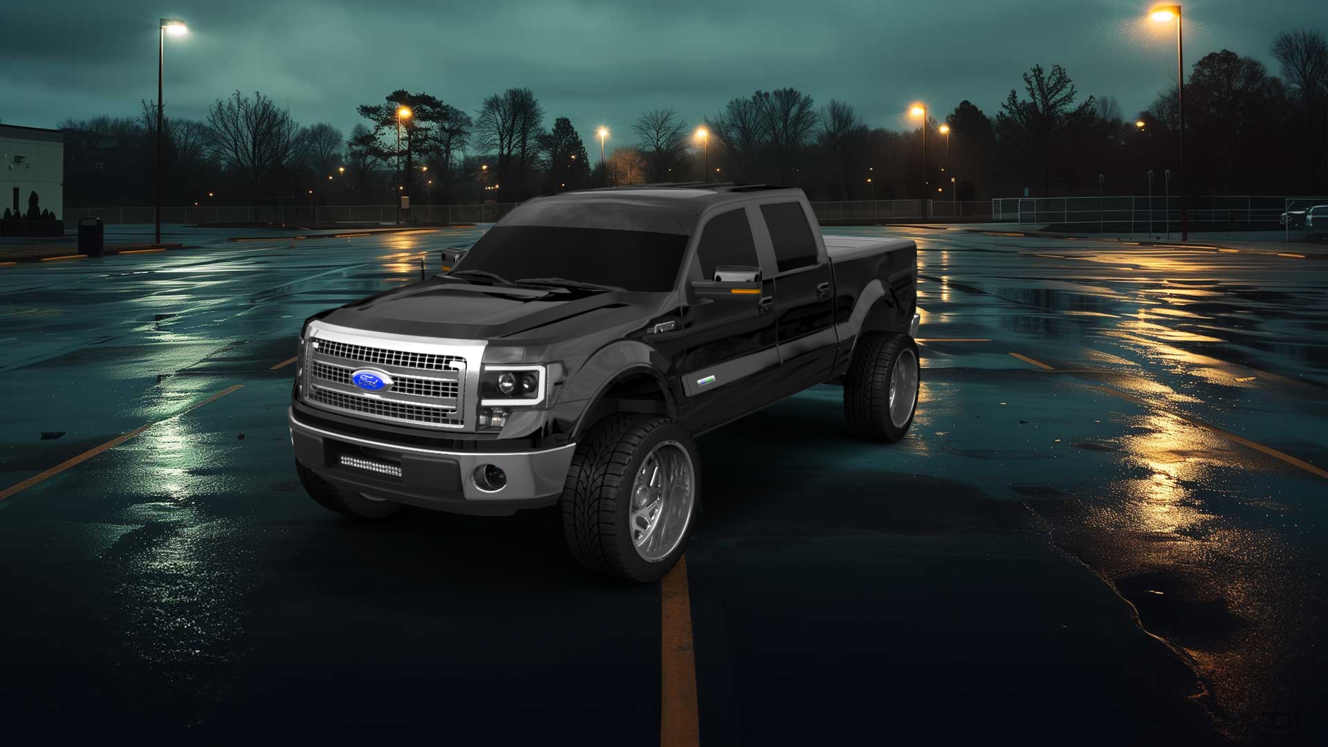 Ford F-150 Crew Cab 4 Door pickup truck 2013 tuning