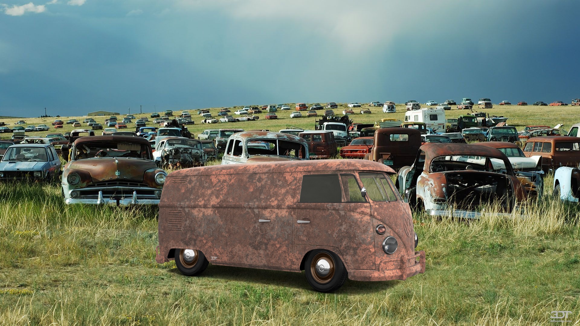 Volkswagen T1 Van 1950 tuning