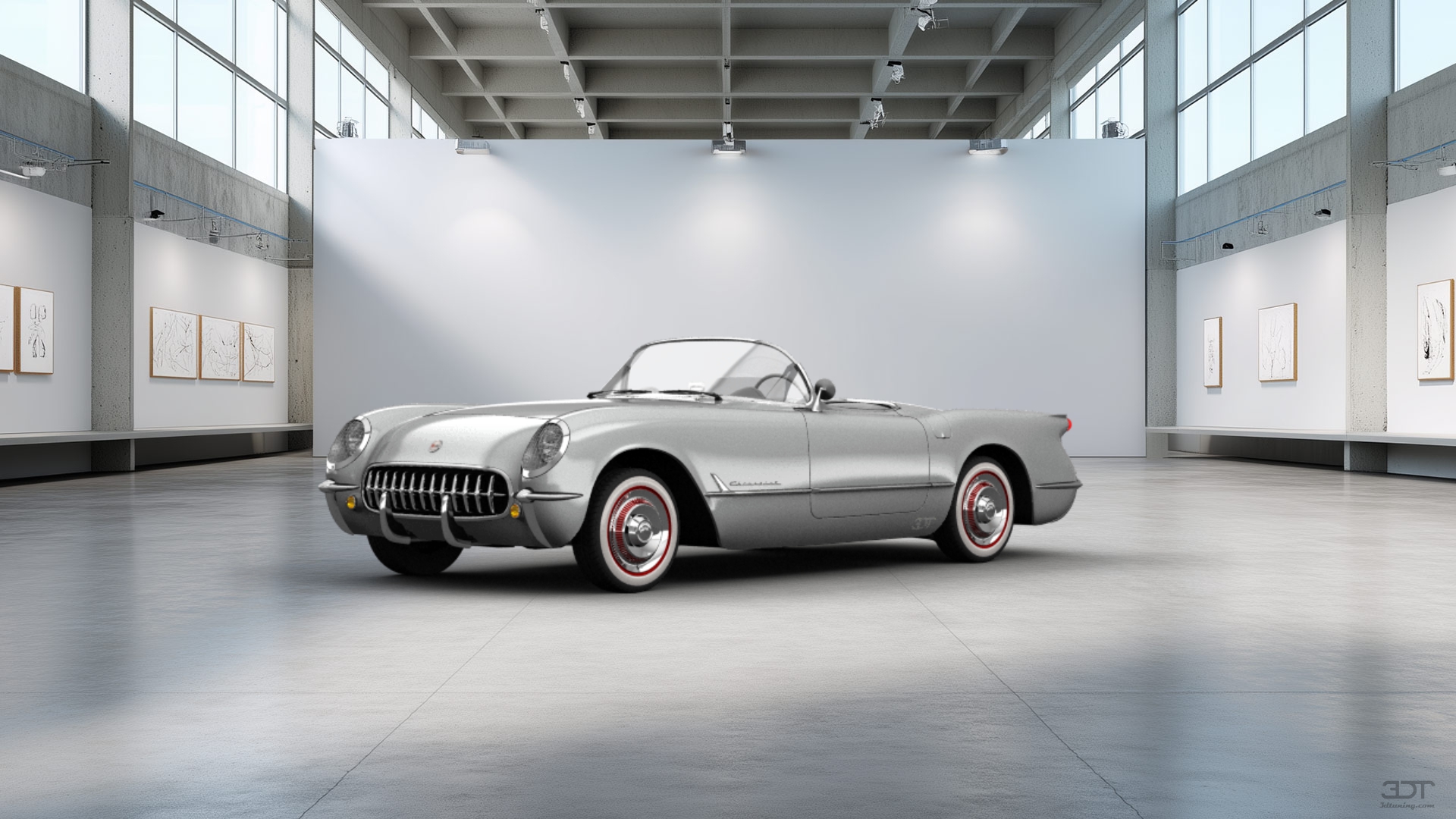 Chevrolet Corvette Convertible 1953 tuning