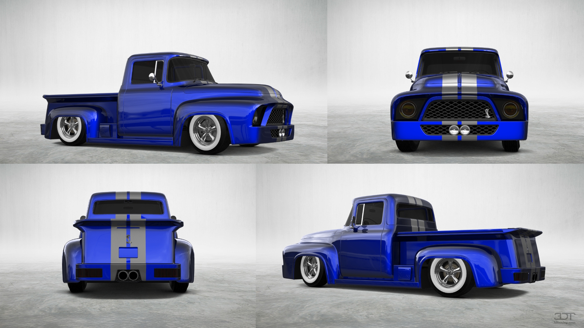 Ford F-100 2 Door truck 1956 tuning