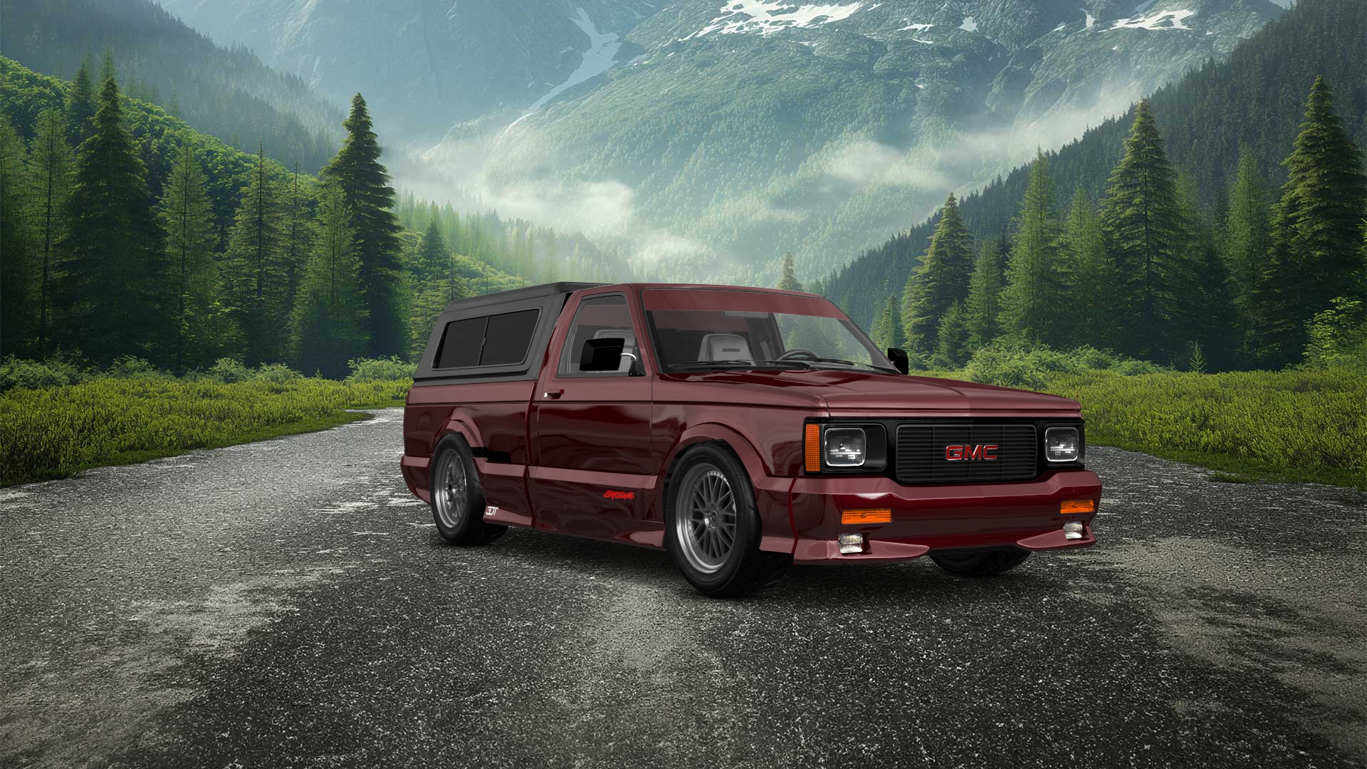 GMC Syclone 2 Door pickup truck 1991 tuning