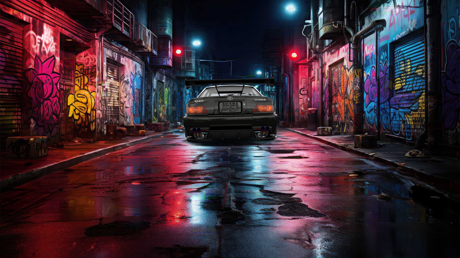 Toyota Chaser X100 Sedan 2000 tuning