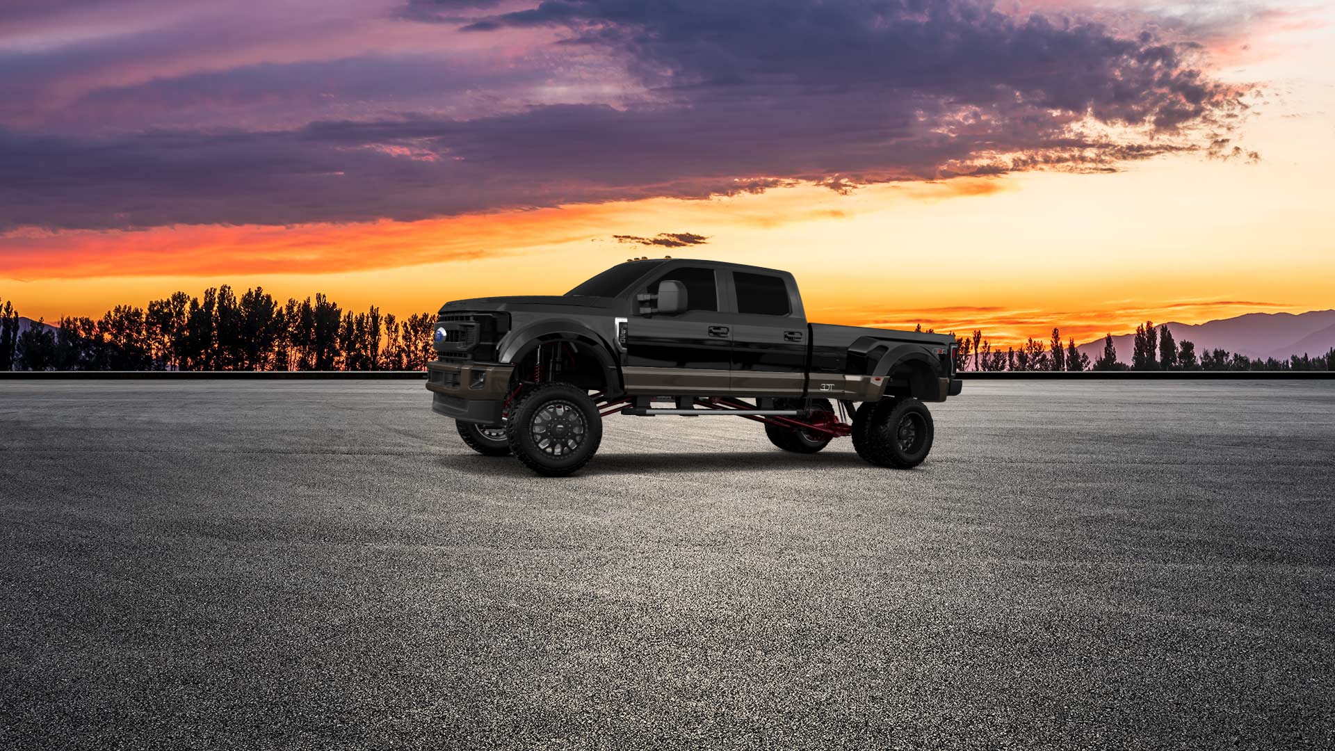 Ford F-350 DRW 4 Door pickup truck 2021 tuning