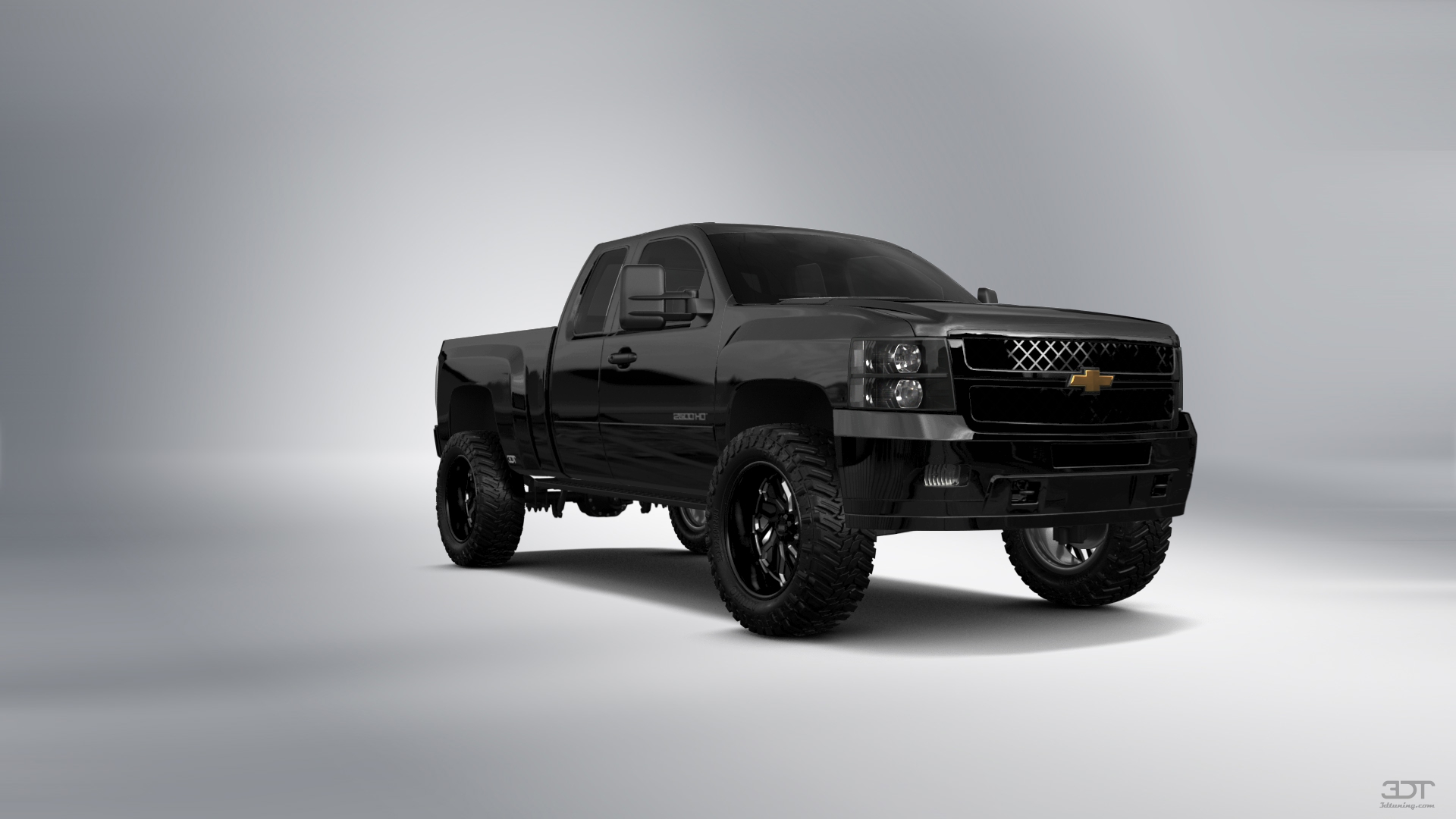 Chevrolet Silverado 2500 HD Extended Cab Pickup Truck 2007