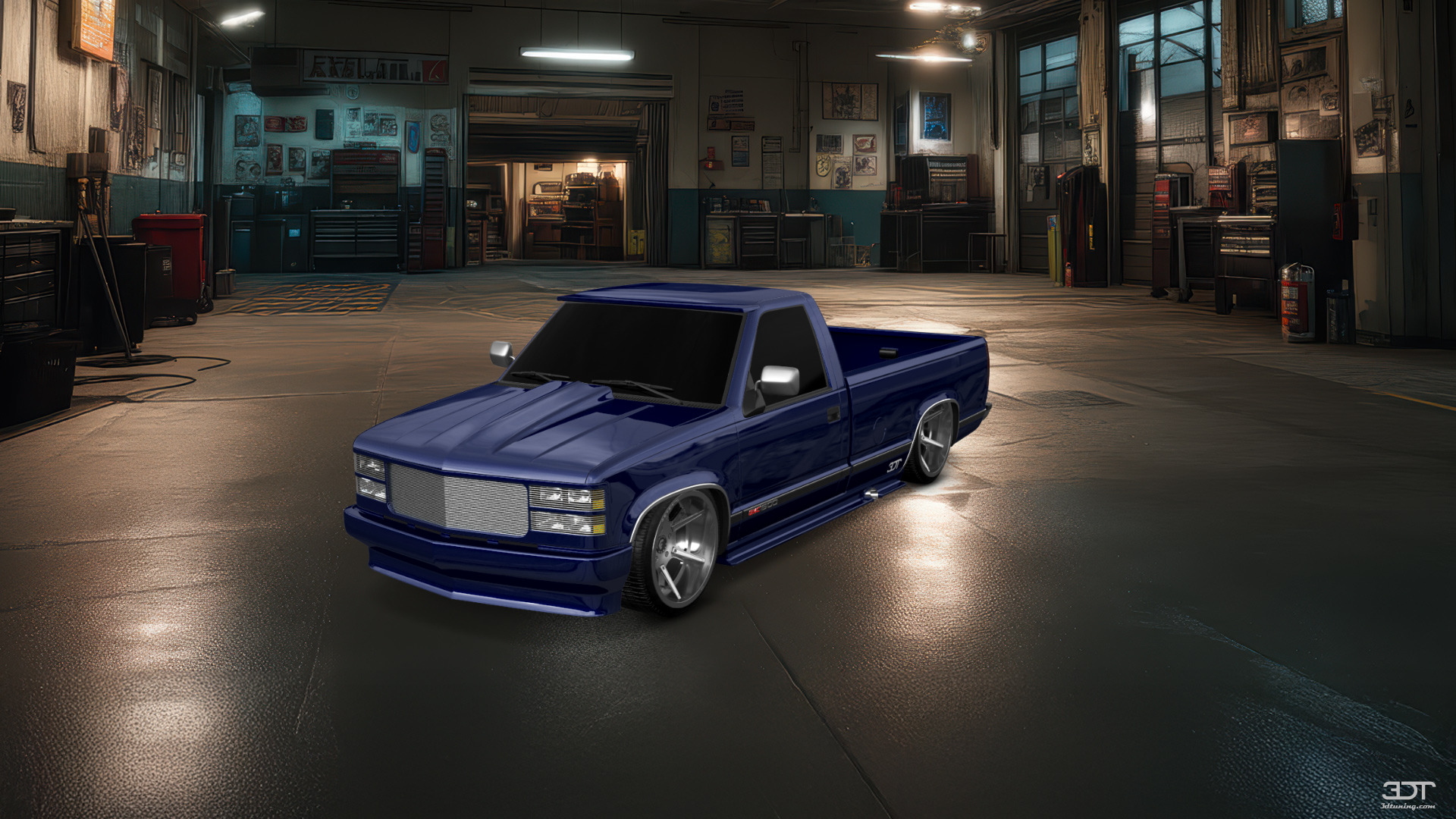 Tuning GMC Sierra 1500 2 Door pickup truck 1988