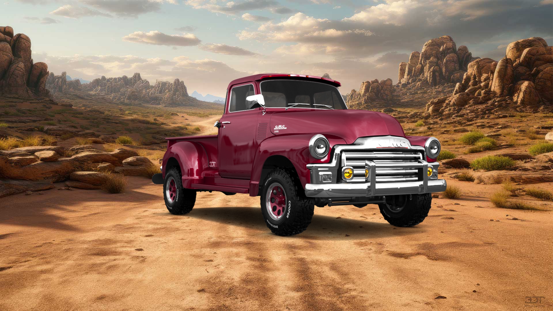 GMC 100 Stepside 2 Door pickup truck 1954