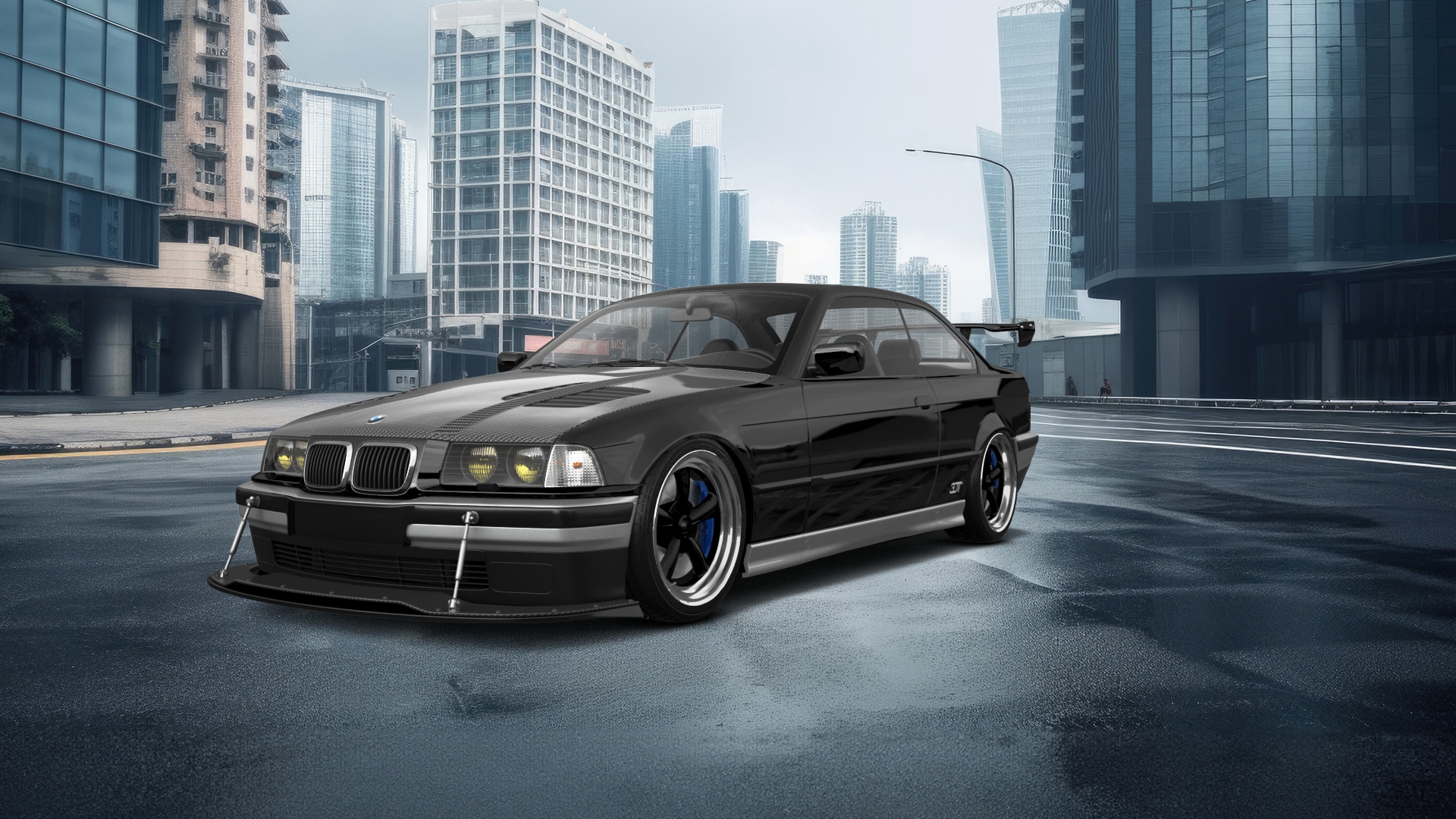 BMW 3 Series 2 Door Coupe 1993 tuning