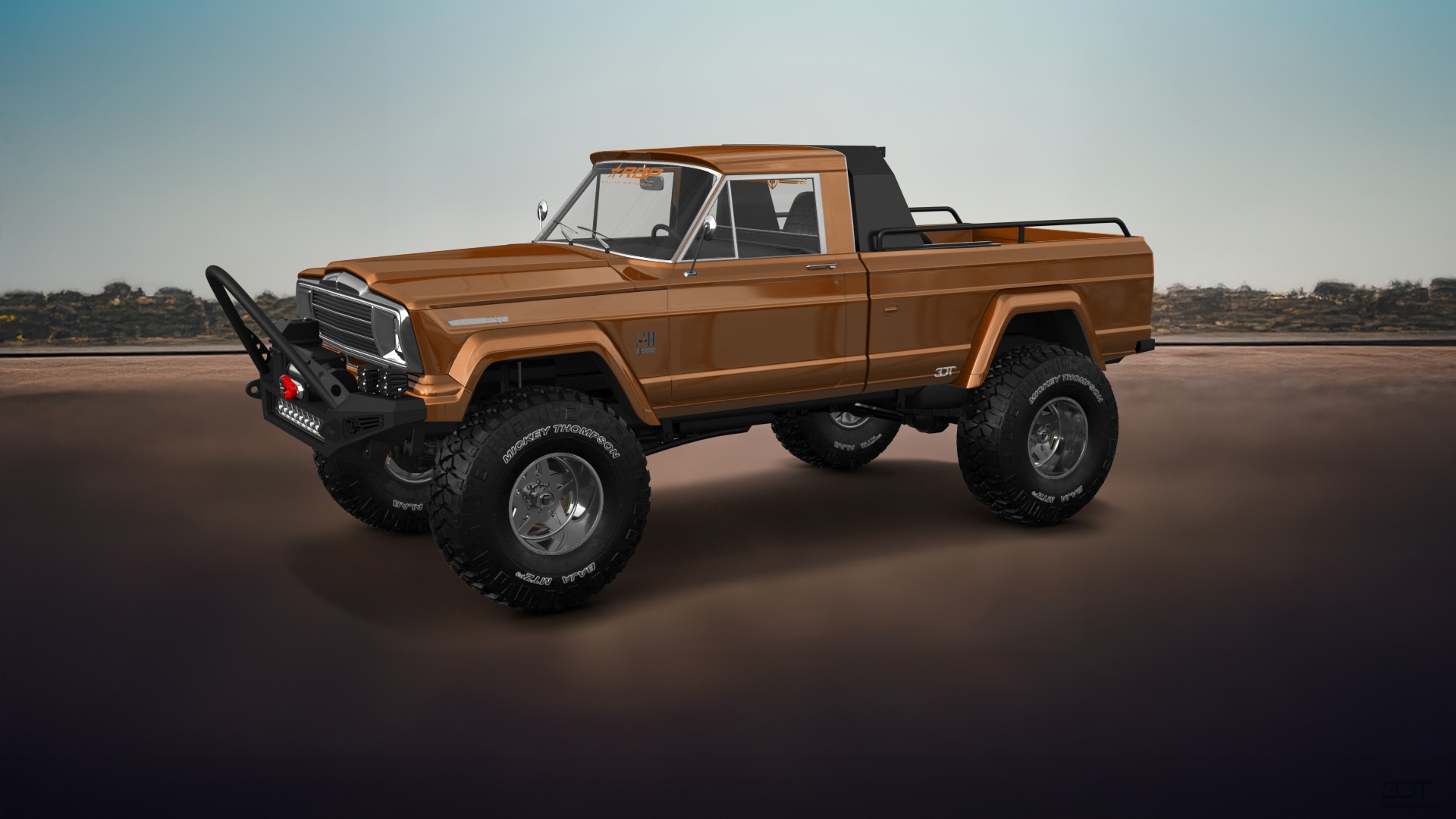 Jeep Gladiator SJ 2 Door pickup truck 1988 tuning