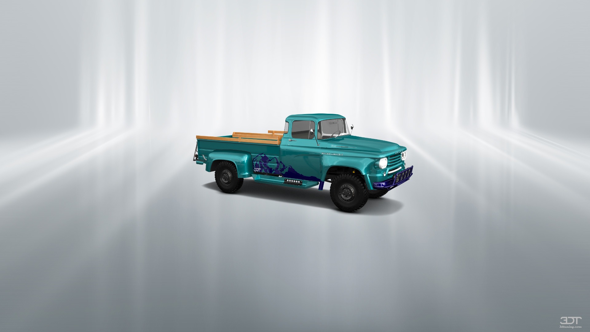 Dodge Power Wagon W300 2 Door pickup truck 1958