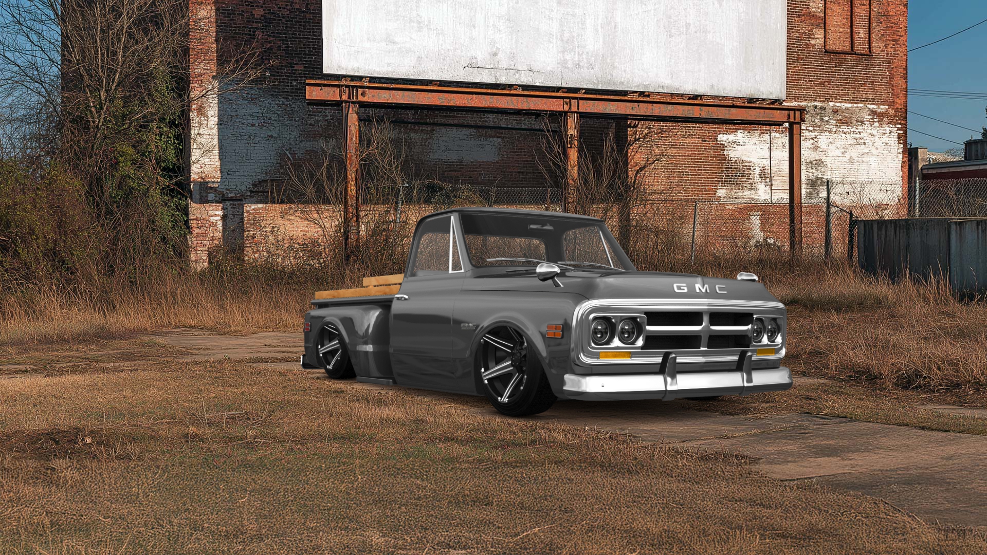 GMC K1500 2 Door pickup truck 1971