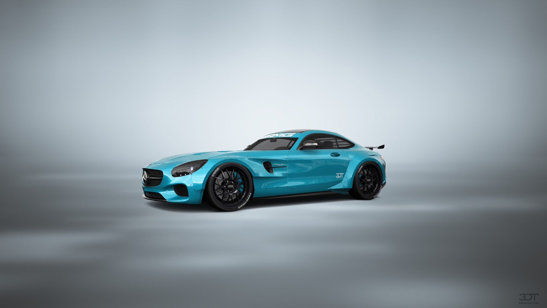 Mercedes AMG GT 2 door fastback coupe 2016 tuning
