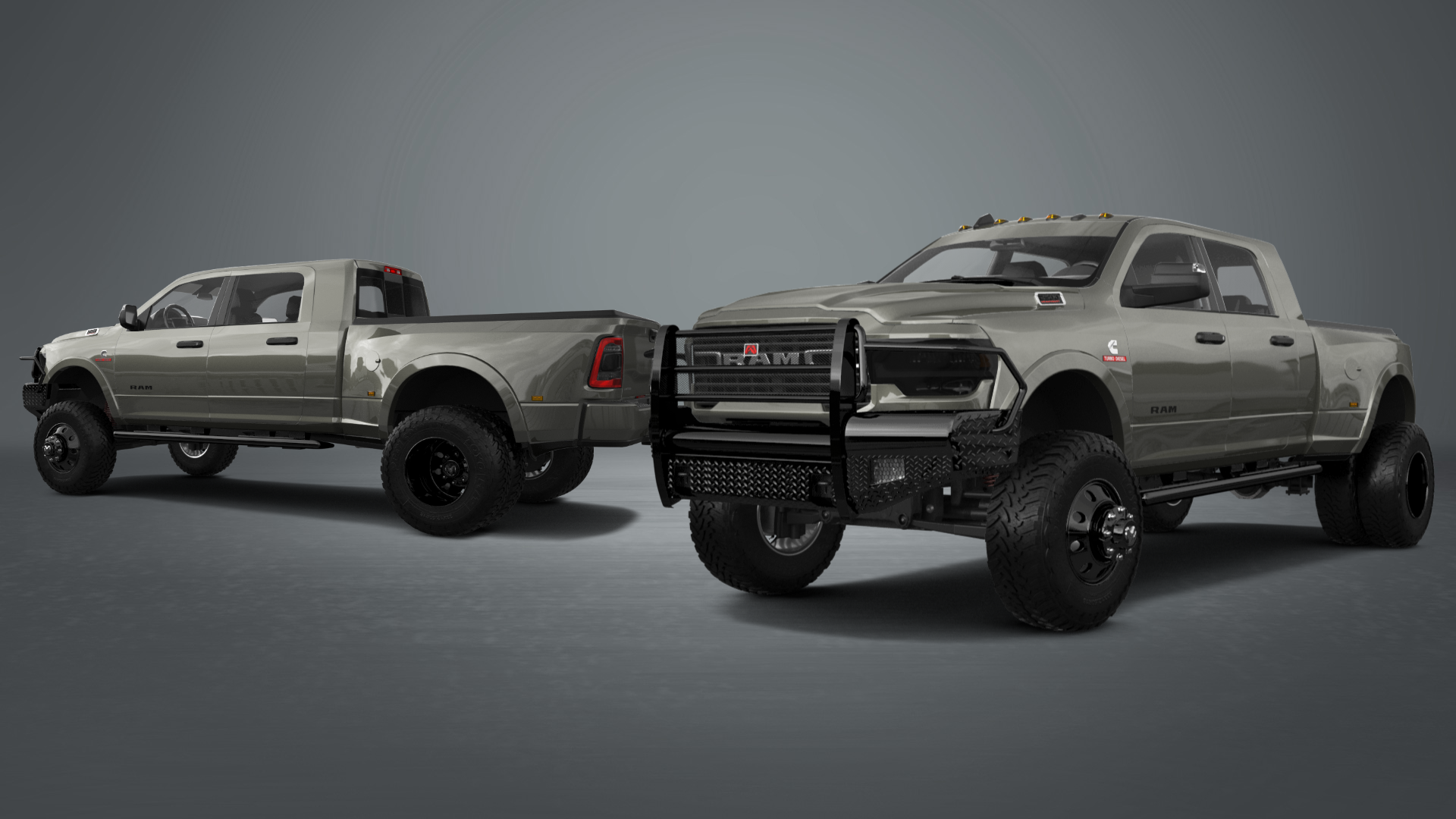 Dodge Ram 3500 4 Door pickup truck 2020 tuning