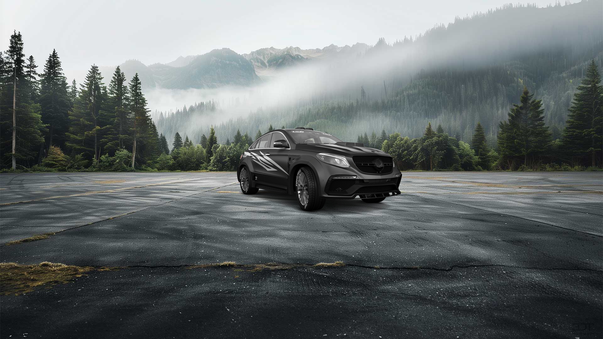 Mercedes GLE Coupe SUV 2016 tuning