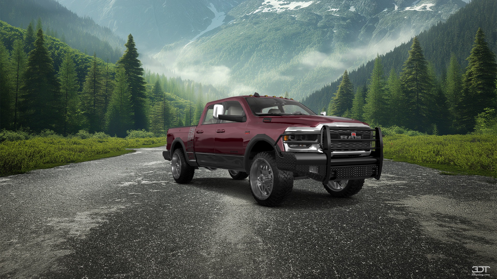 Dodge Ram 2500 4 Door pickup truck 2020 tuning