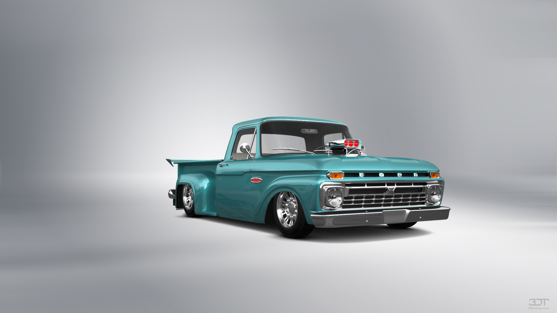 Ford F-100 Flareside 2 Door pickup truck 1961 tuning