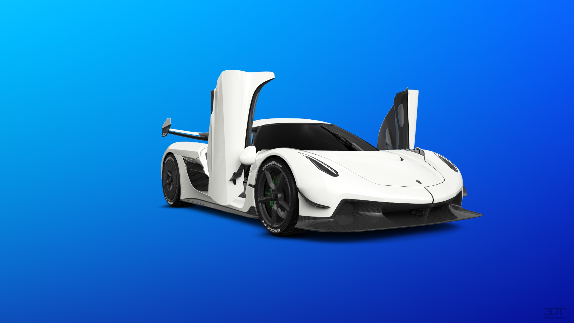 Koenigsegg Jesko 2 door targa top 2020