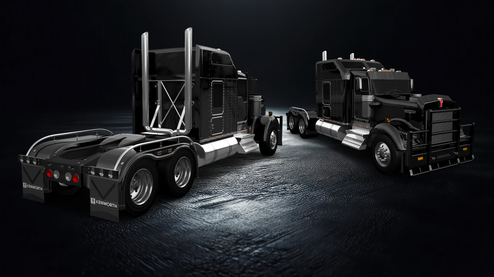 Kenworth W900 Sleeper Cab Truck 2015