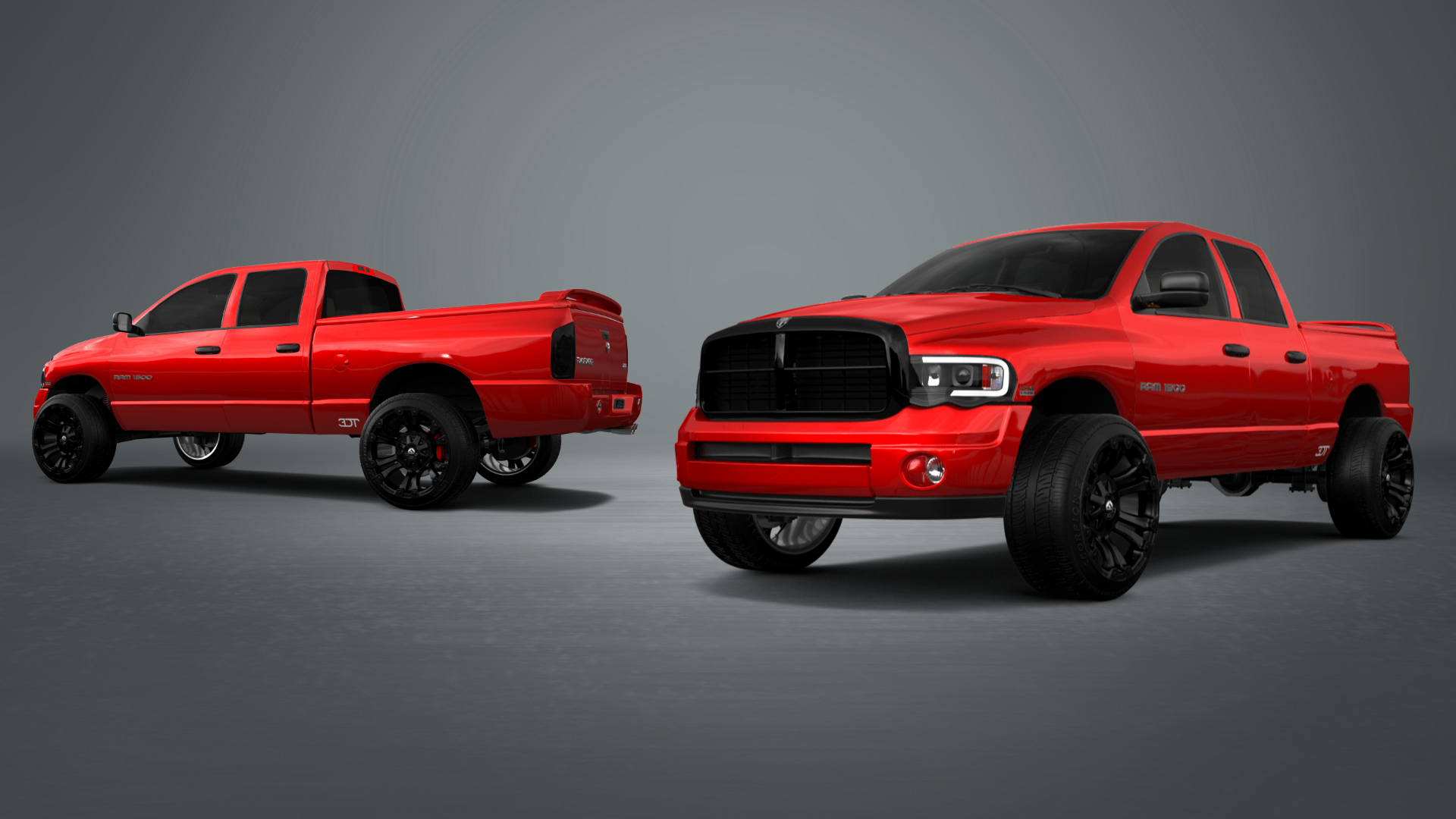 Dodge Ram 1500 6.4 ft box 4 Door pickup truck 2002 tuning