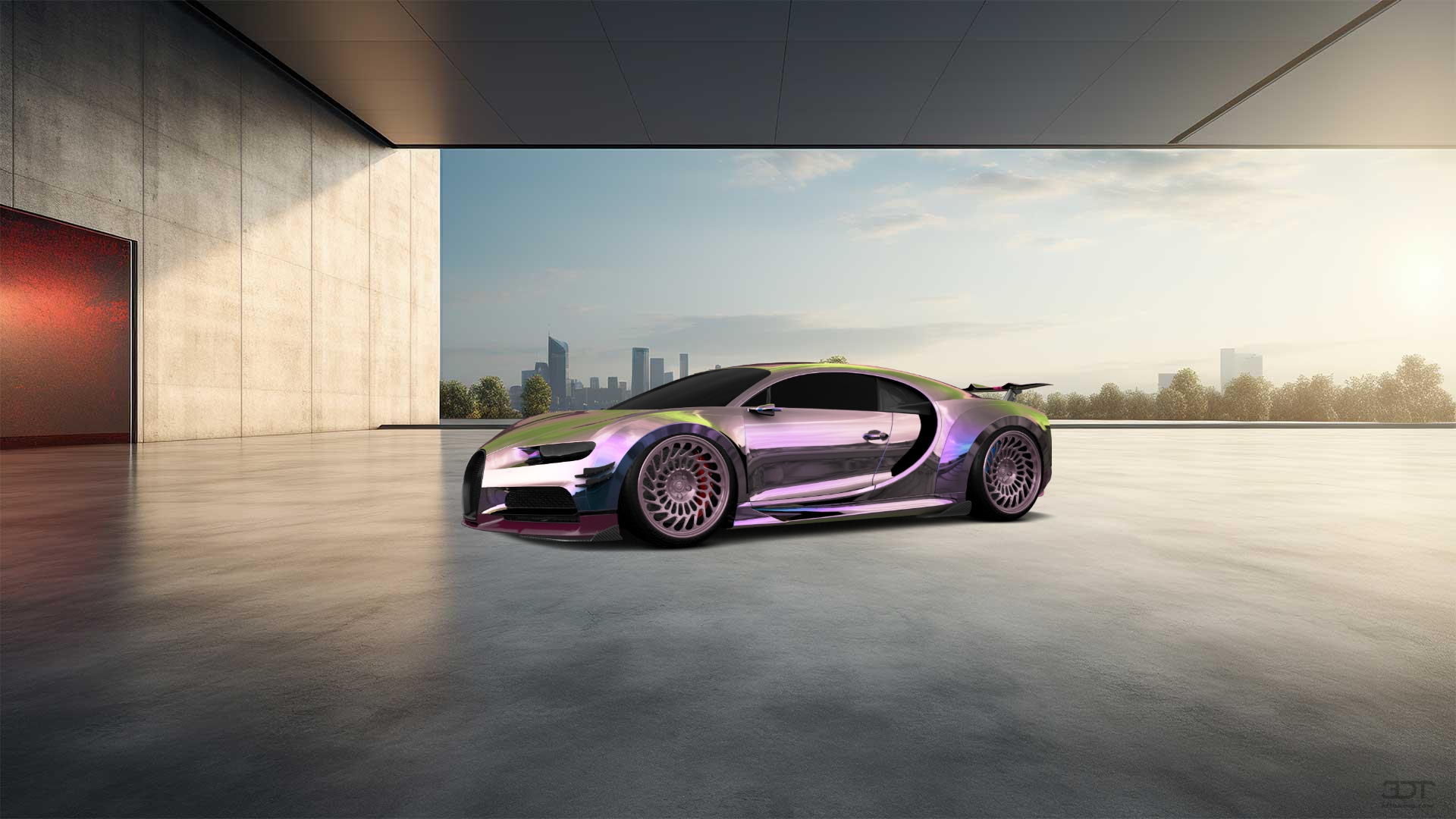 Bugatti Chiron 2 Door Coupe 2016