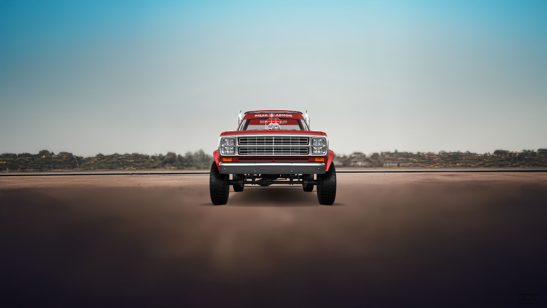 Dodge Lil Red Express 2 Door pickup truck 1979 tuning