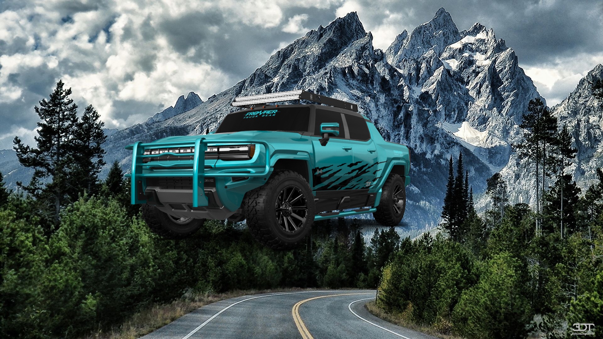 GMC Hummer EV 4 Door pickup truck 2021