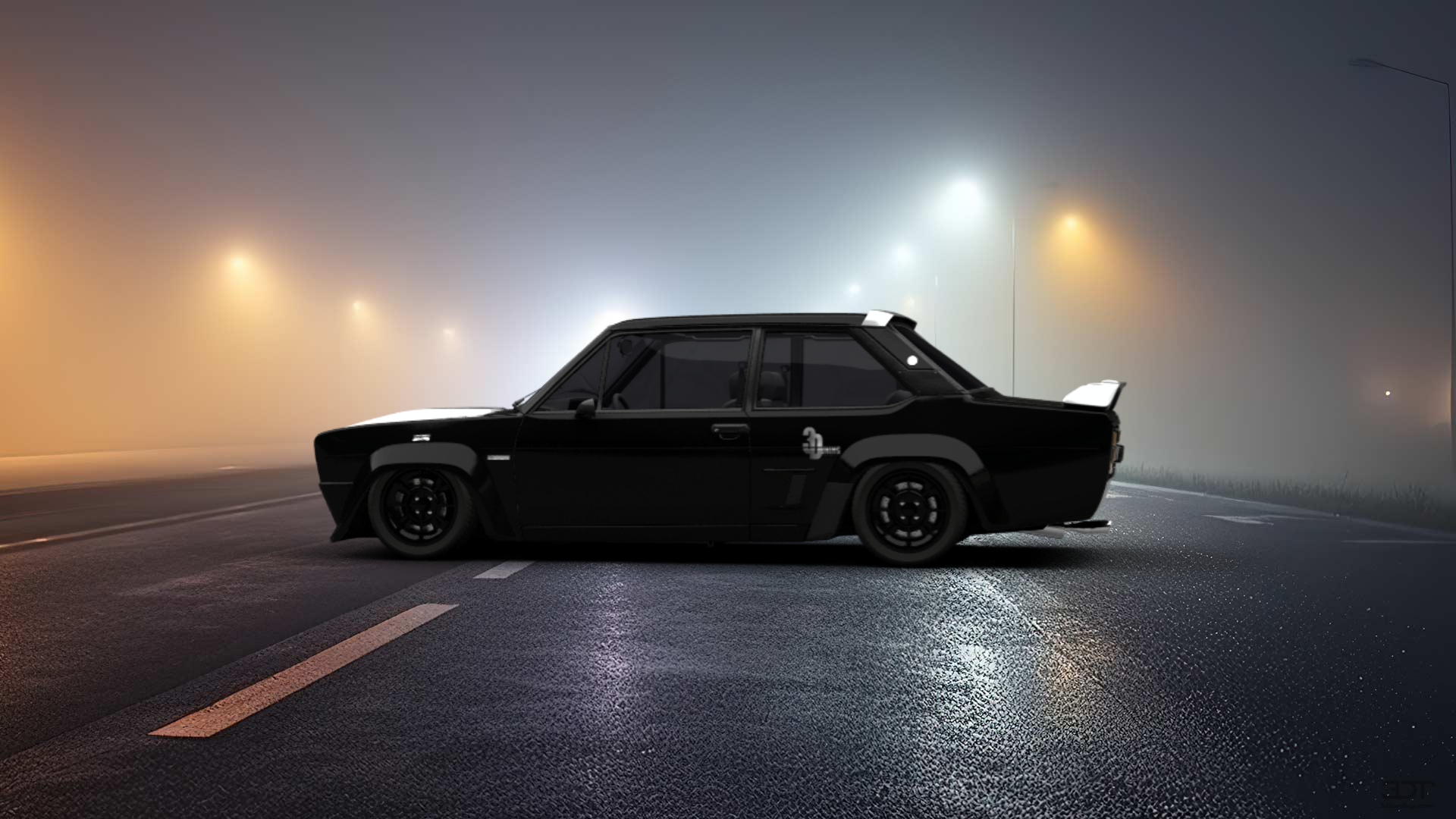 Fiat 131 Abarth Coupe 1976 tuning