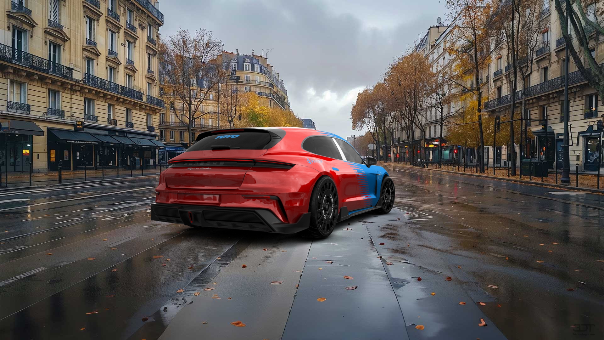 Porsche Taycan Sport Turismo Shooting Brake 2019 tuning