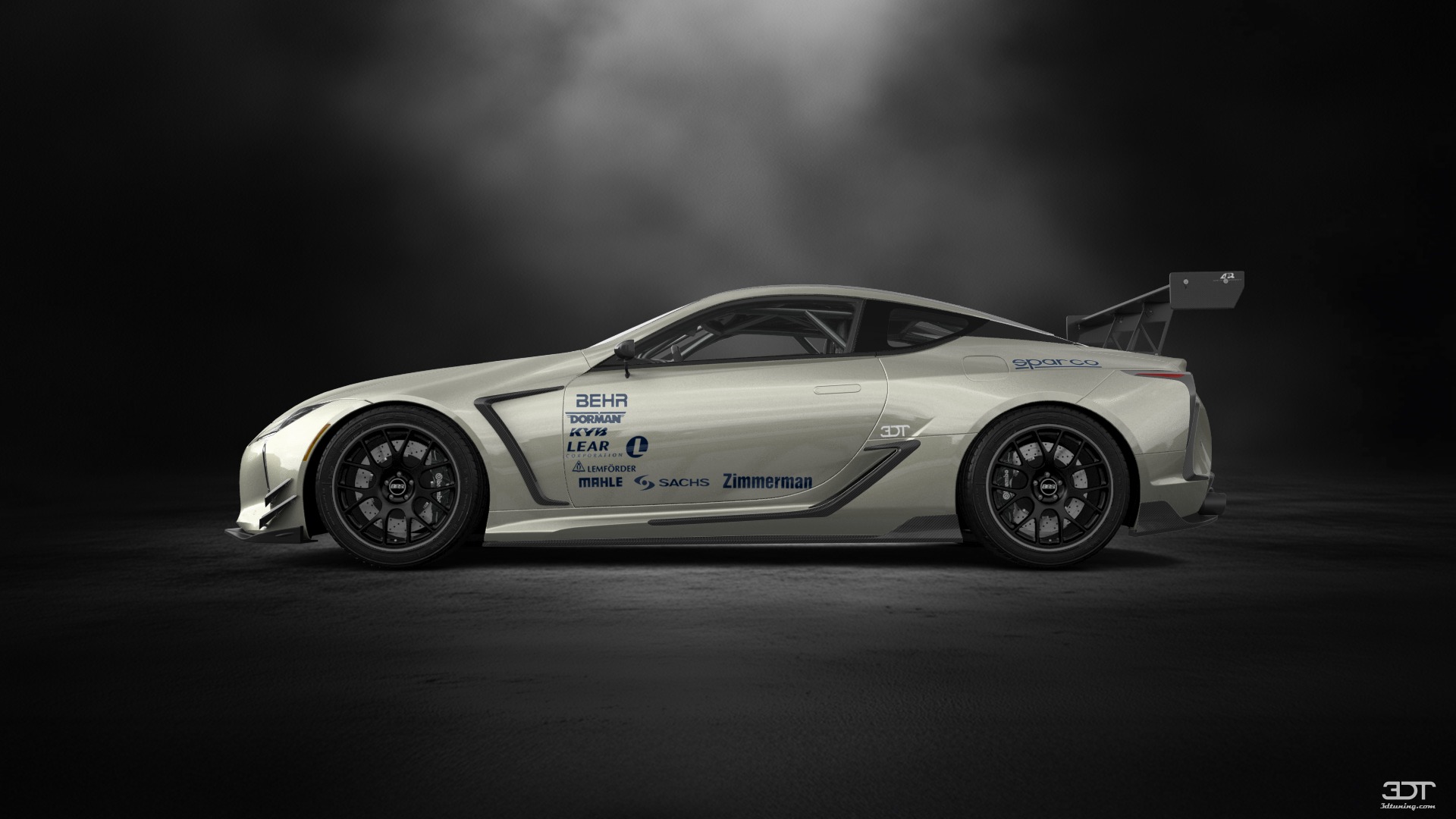 Lexus LC500 2 door fastback coupe 2017 tuning