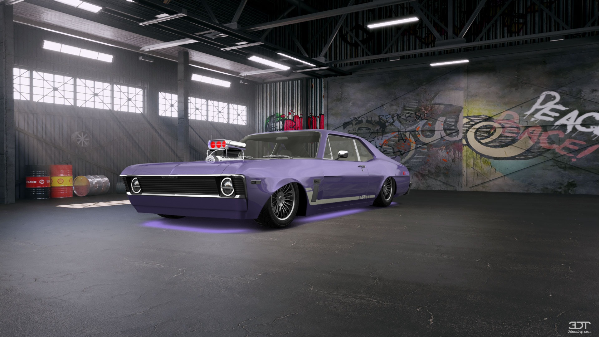 Tuning Chevrolet Chevy II Nova 2 Door Coupe 1968