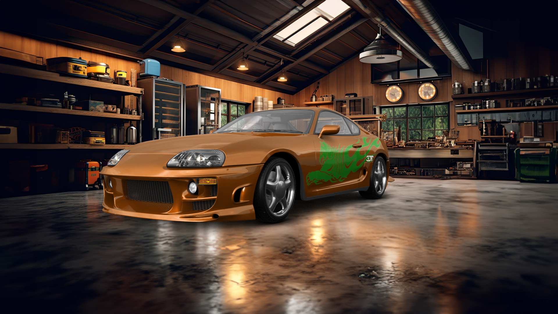 Toyota Supra 2 Door Coupe 2000 tuning