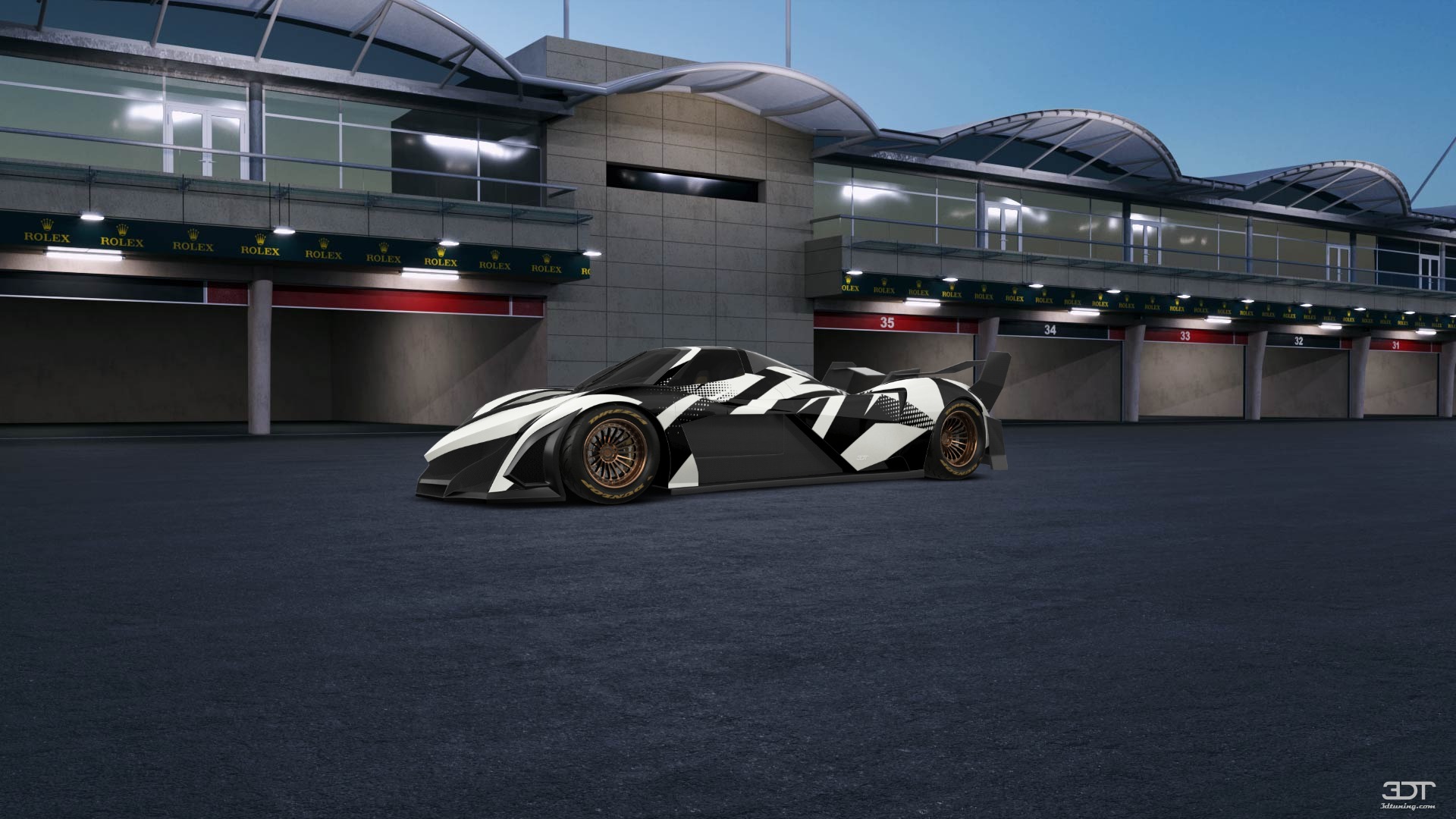 Devel Sixteen Hypercar 2014 tuning