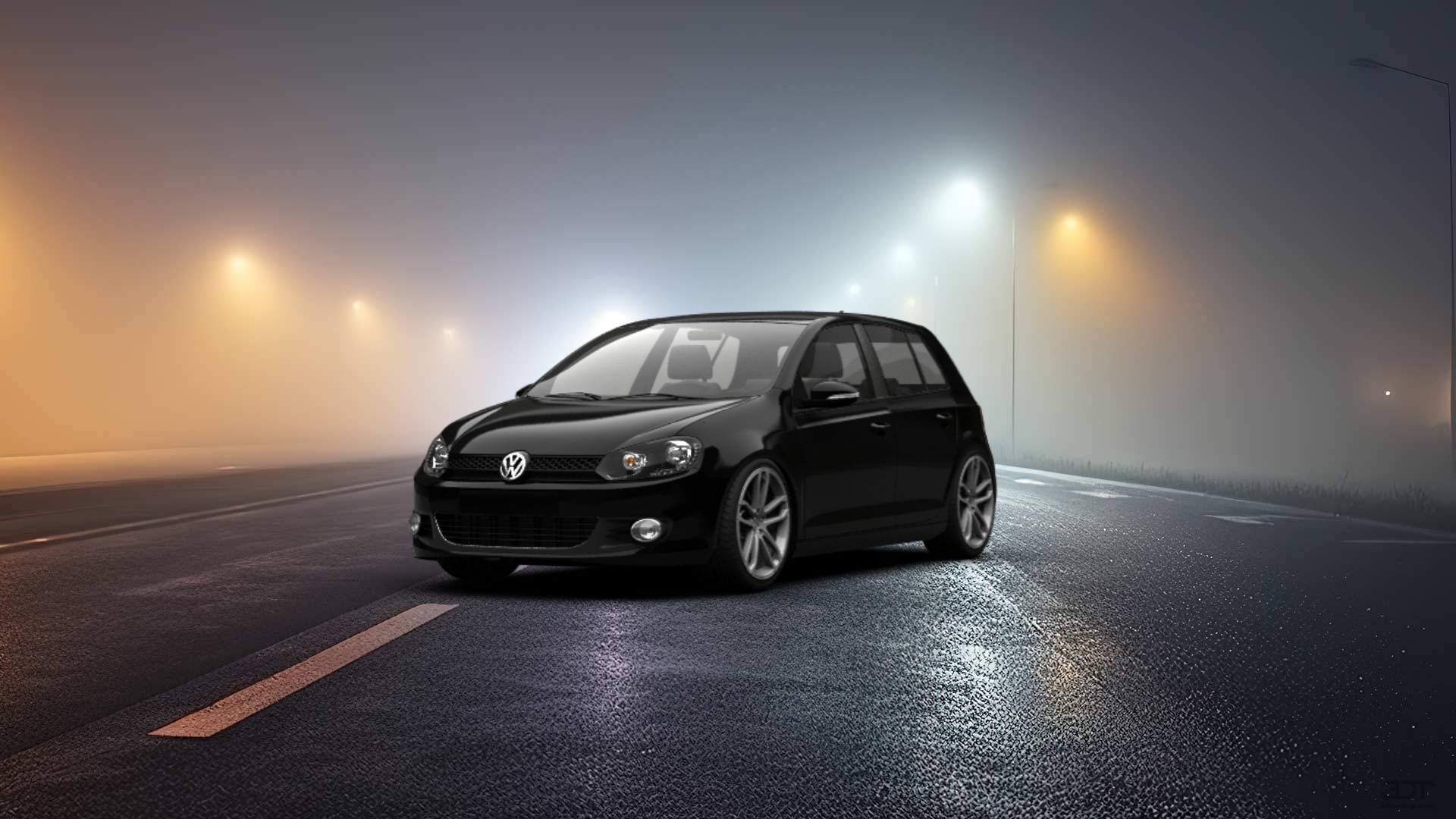 Volkswagen Golf 6 5 Door Hatchback 2011 tuning