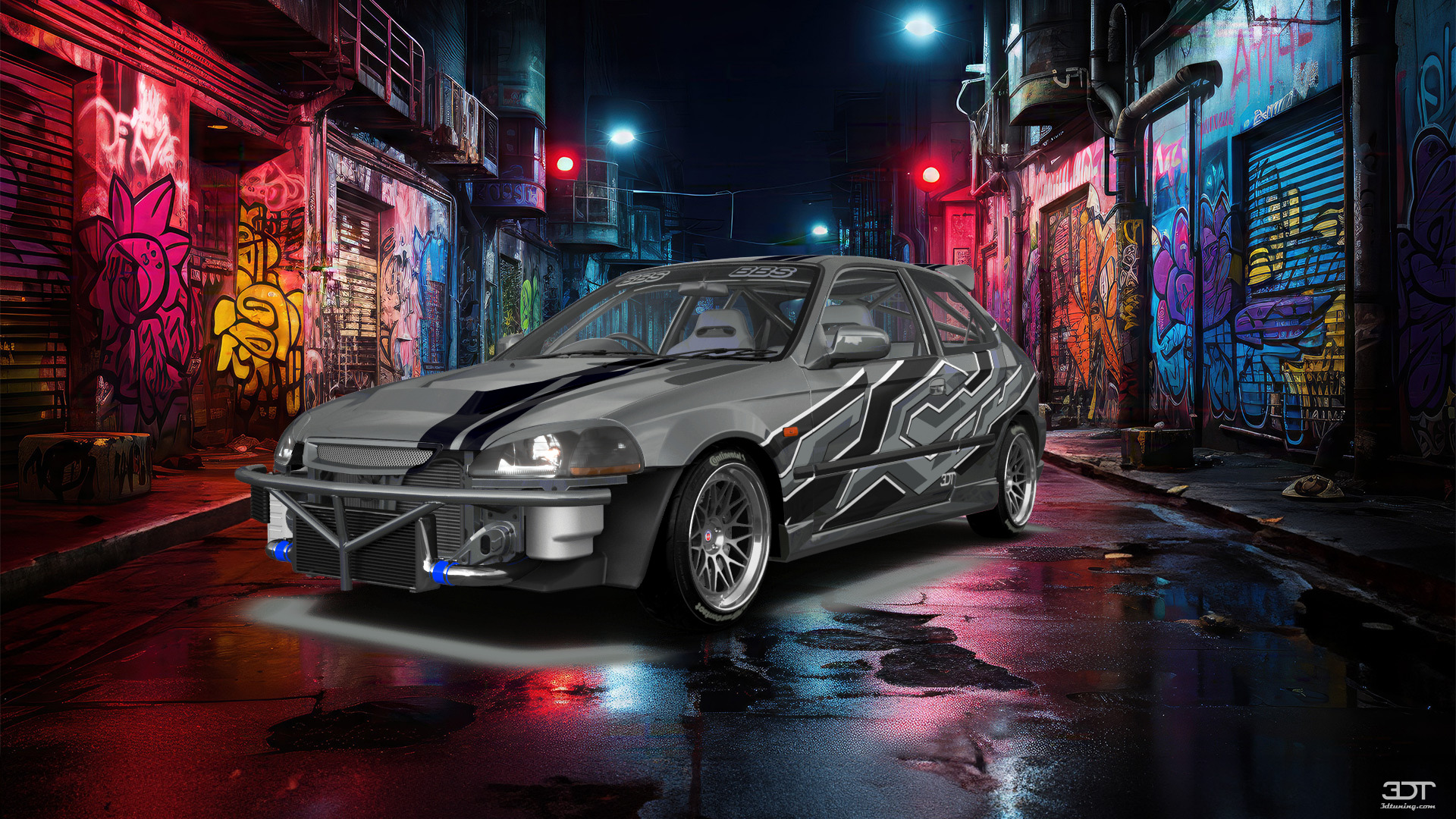 Tuning Honda Civic 3 Door Hatchback 1997