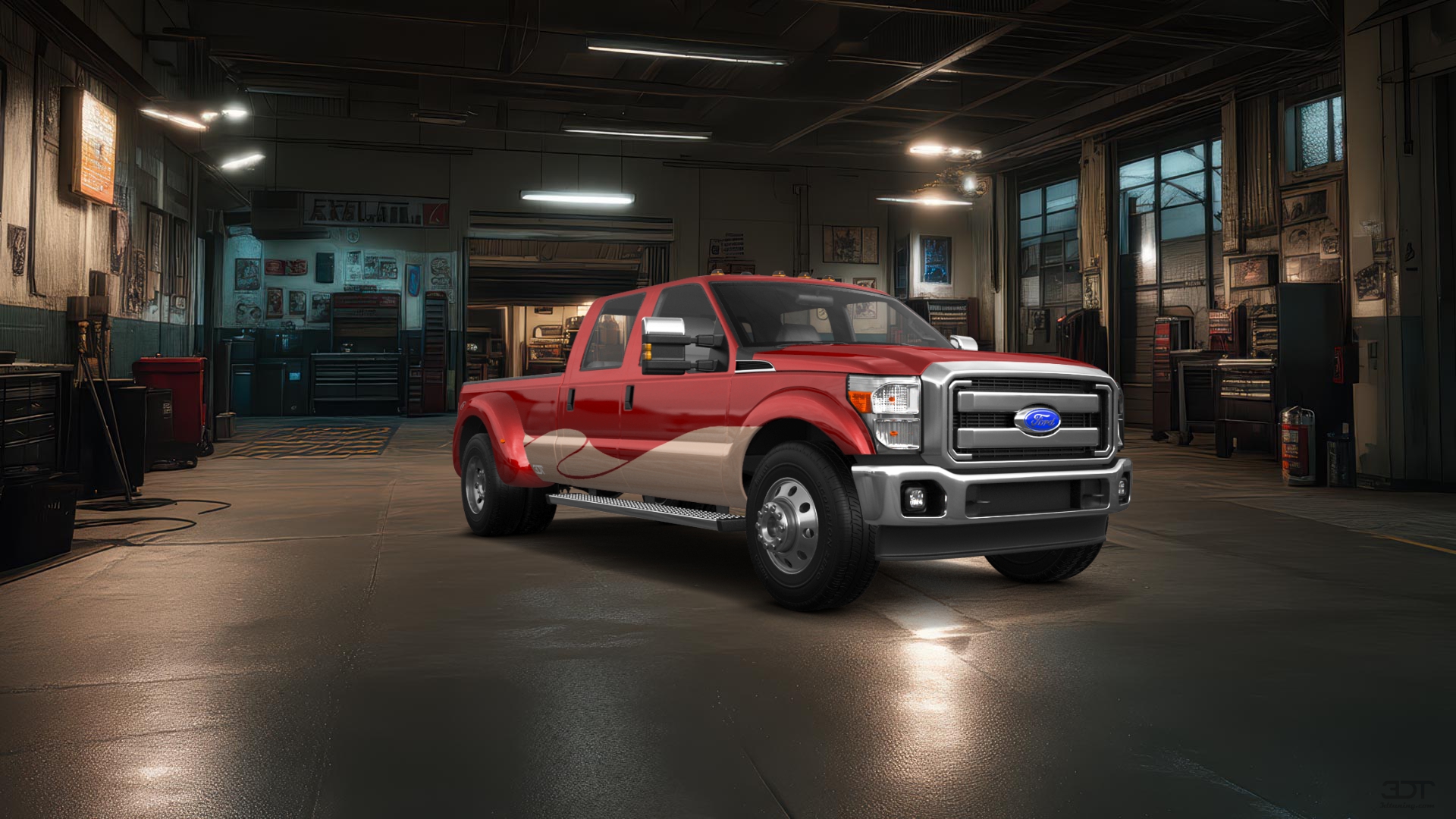 Ford F-350 DRW 4 Door pickup truck 2013 tuning