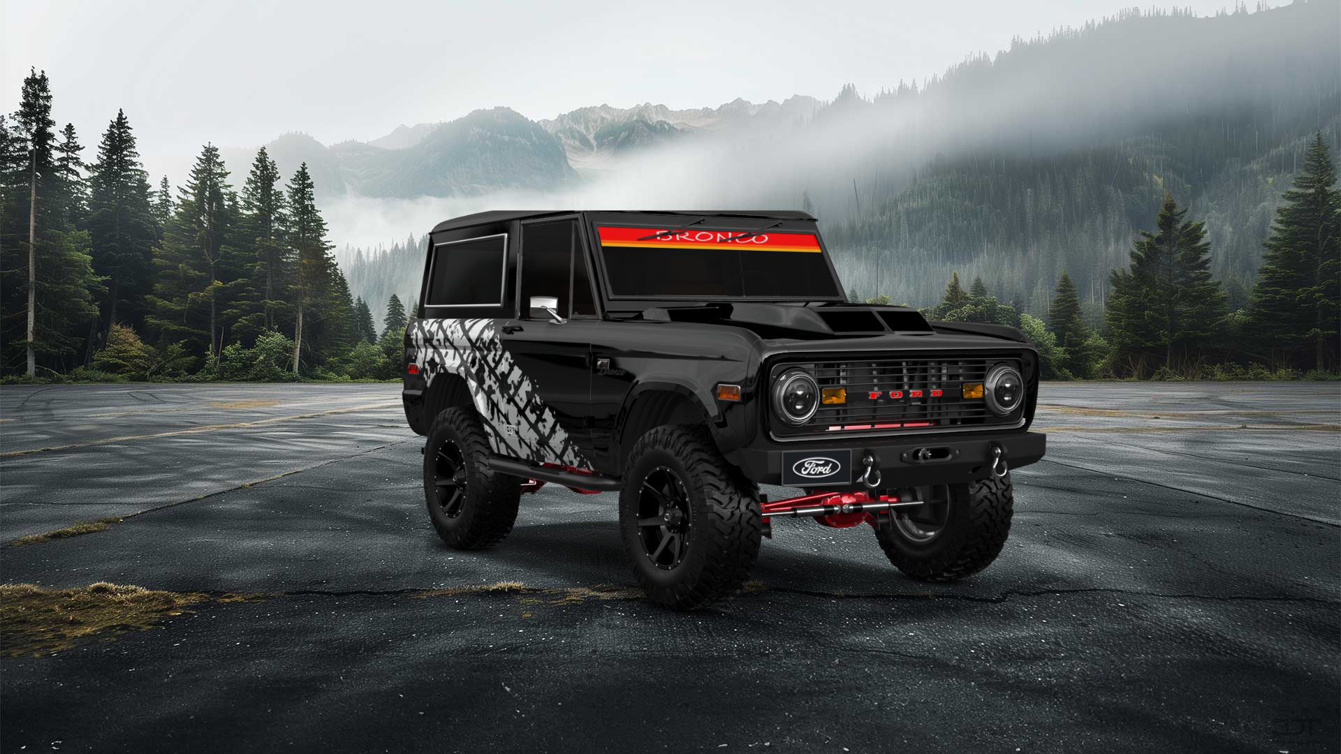 Ford Bronco 3 Door SUV 1965